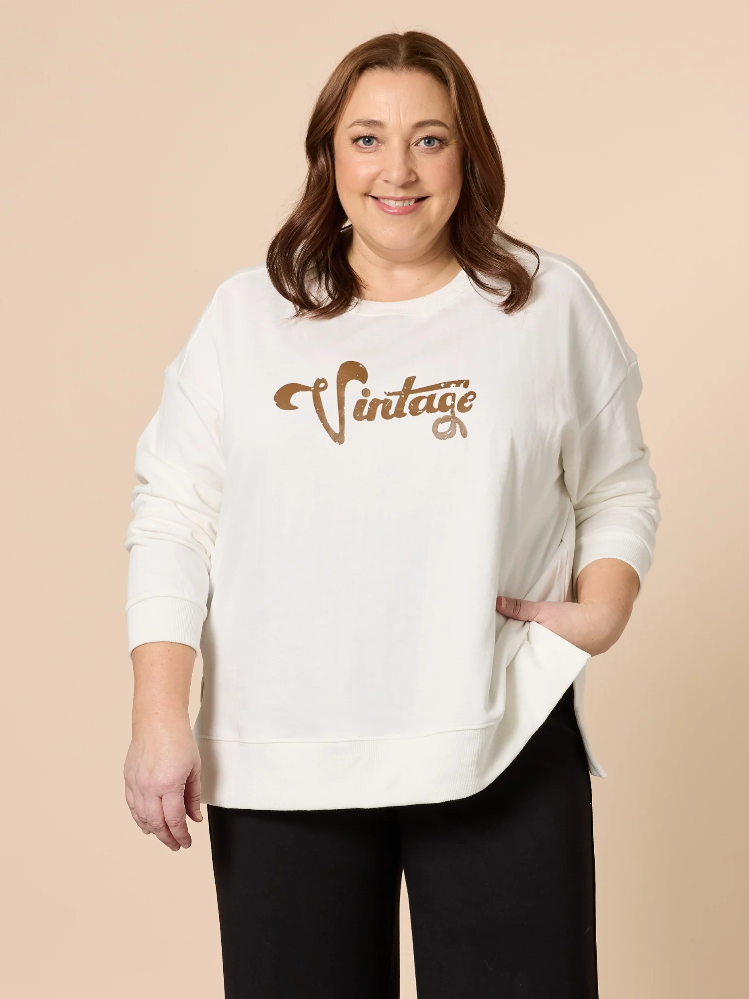 Vintage Sweatshirt - White