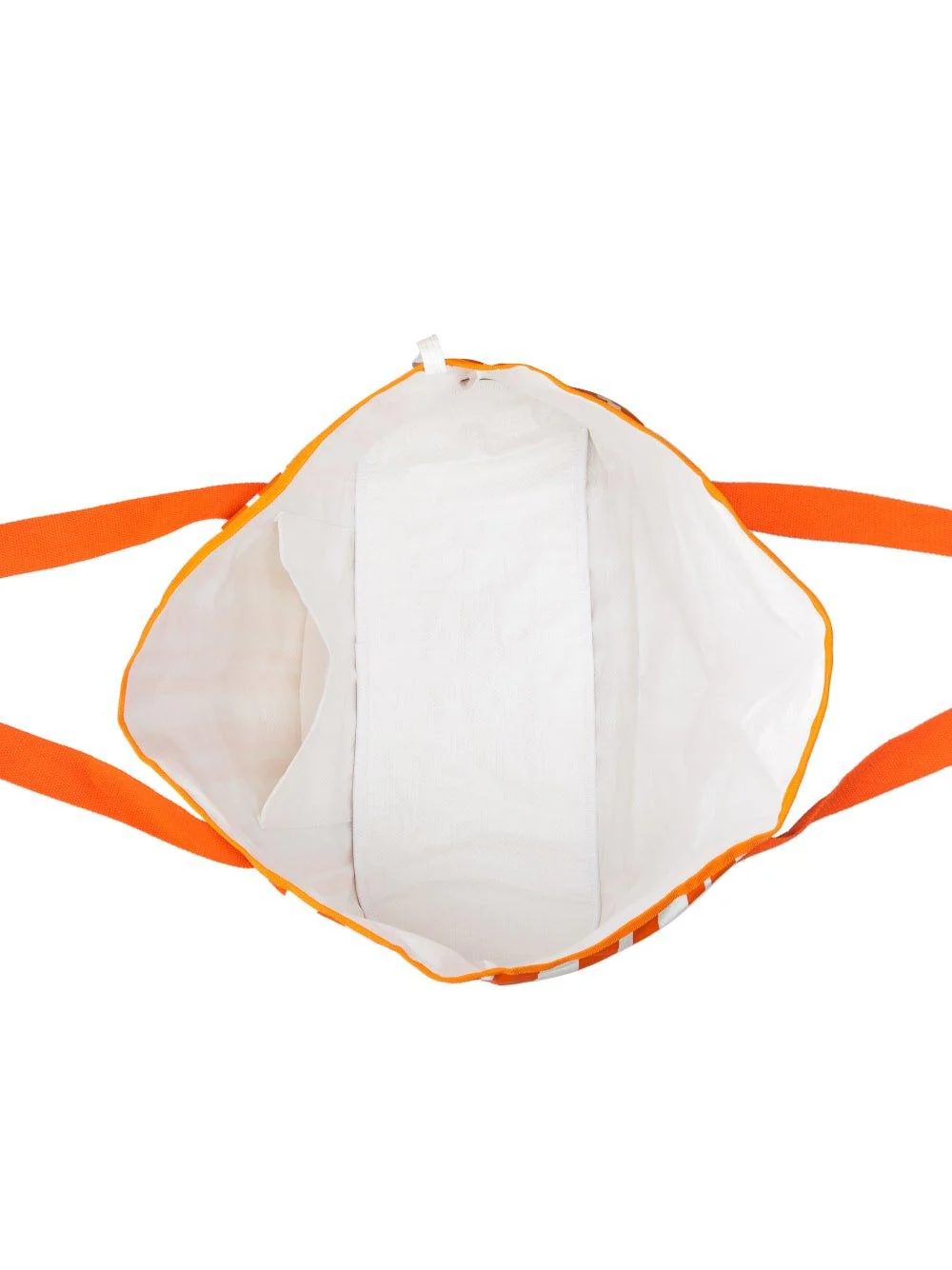 Sabbia Beach Bag Large - Orange Stripe