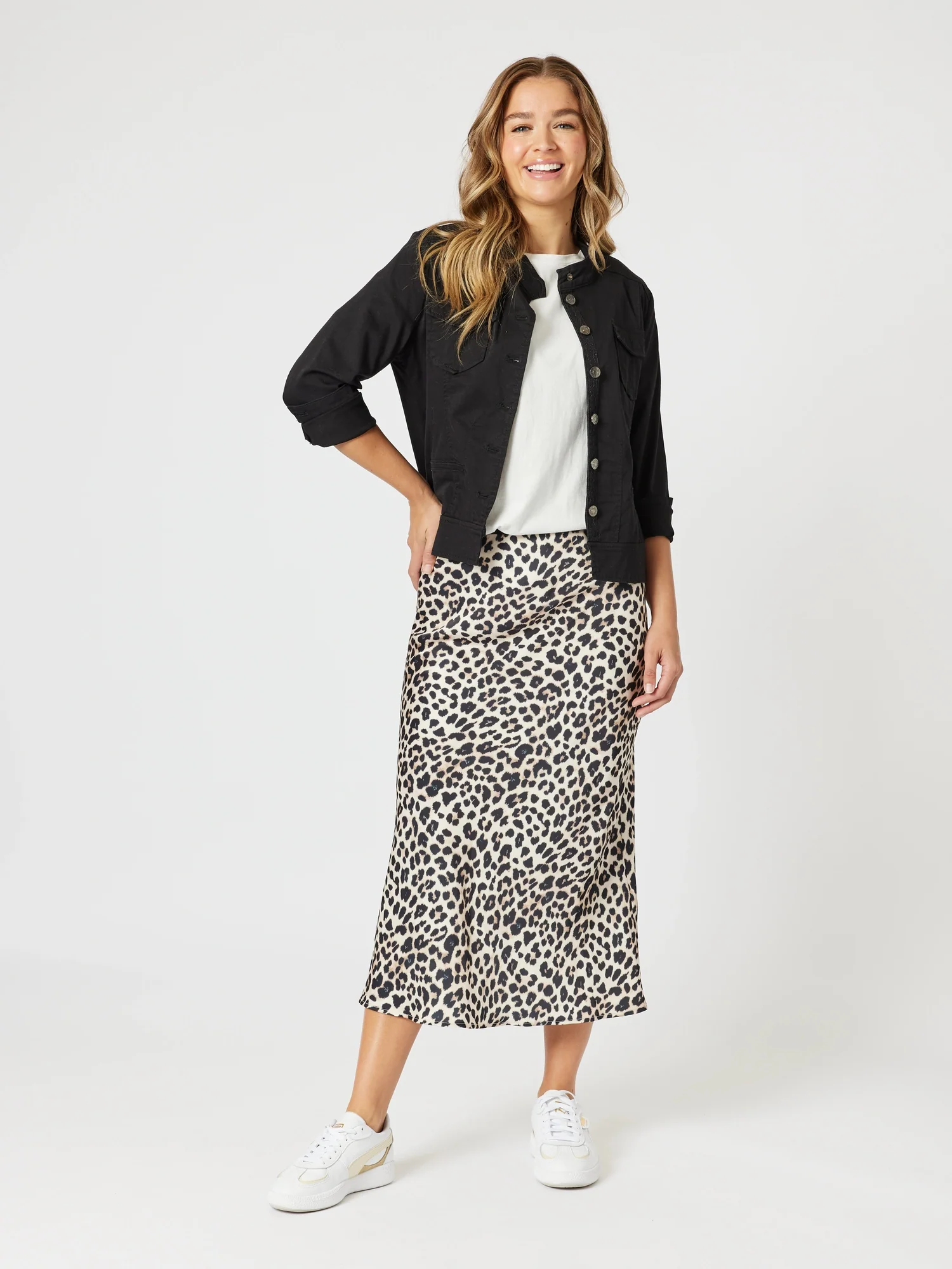 Le Marais Print Skirt - Animal