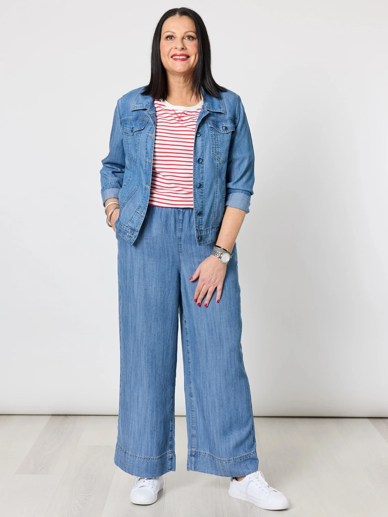 Classic Stripe Tee - Red/White