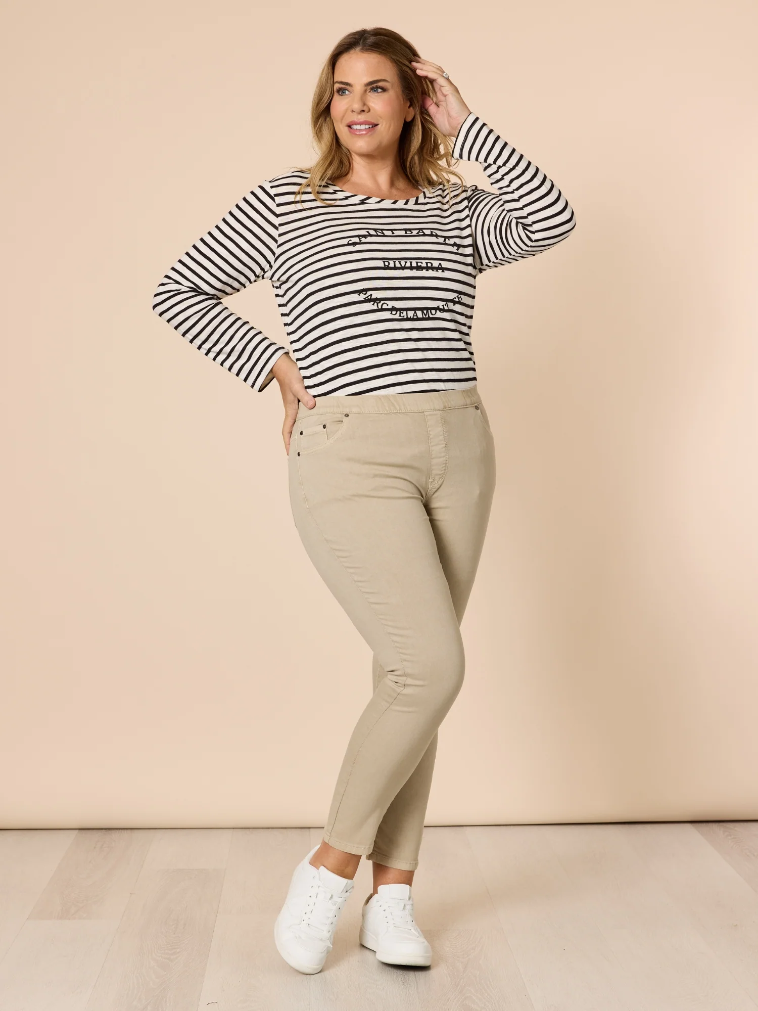 Chicago Slim Leg Jean - Natural