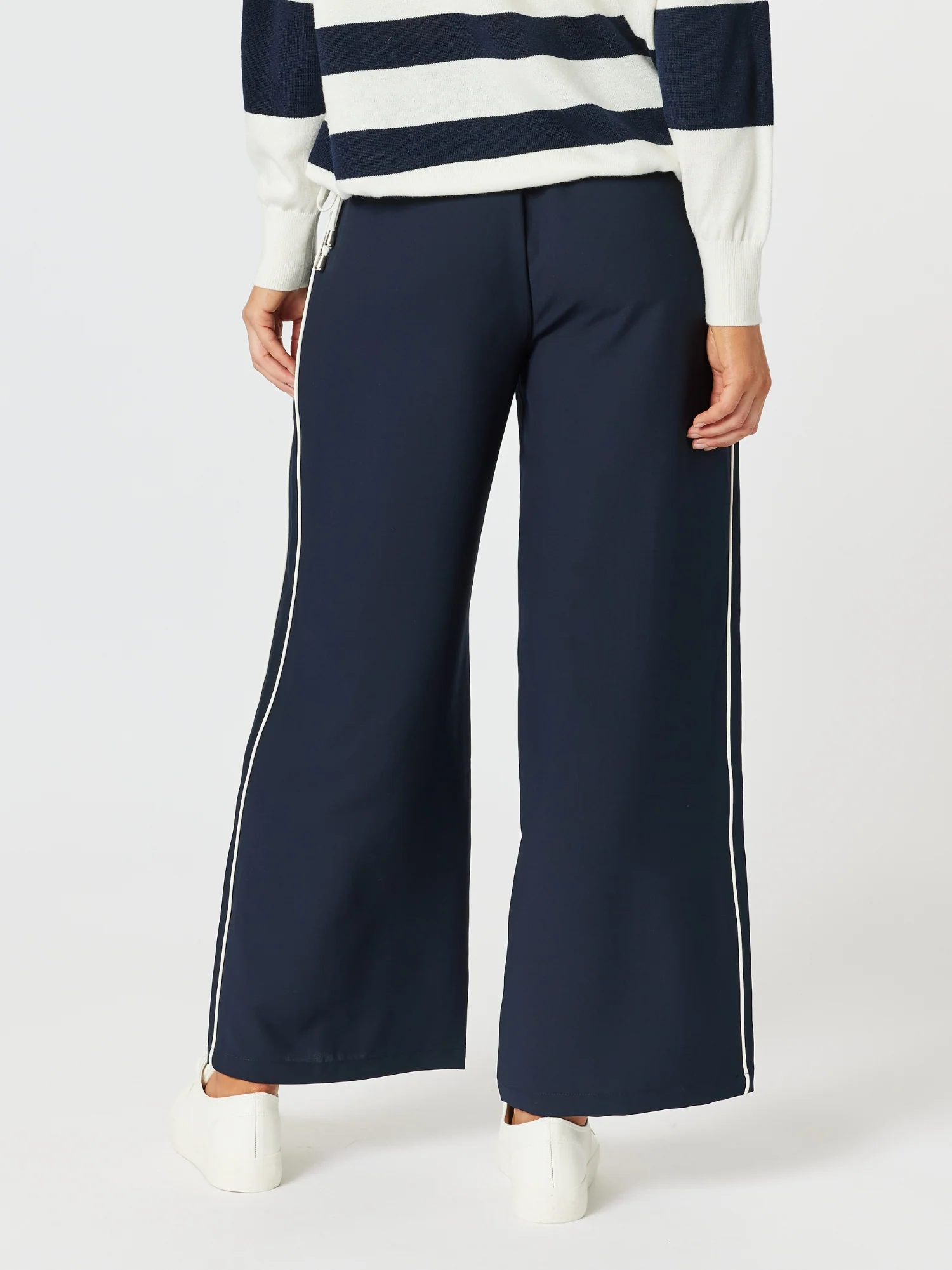 York Stripe Pant - Midnight