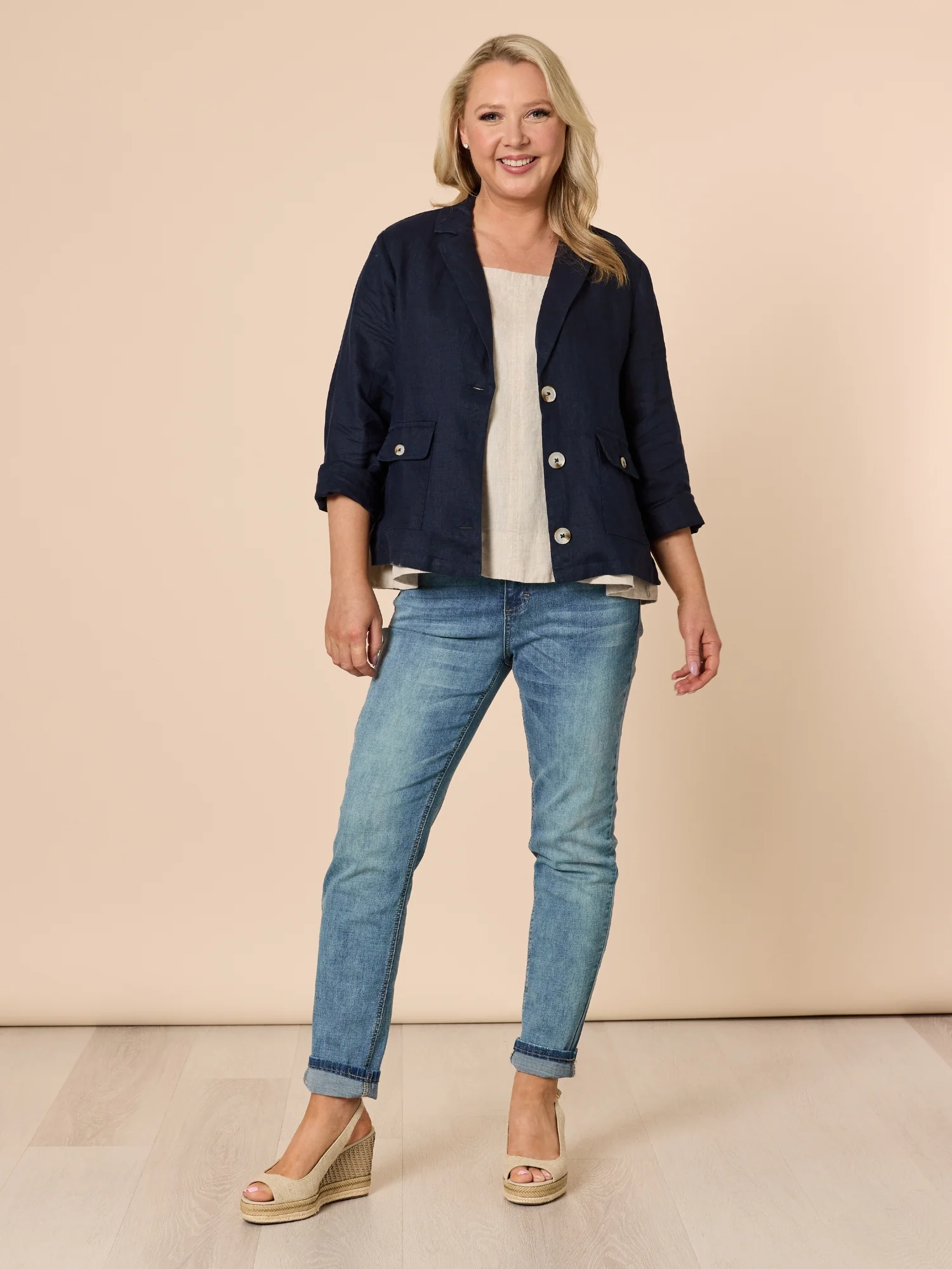 Miley Lino Cami - Natural