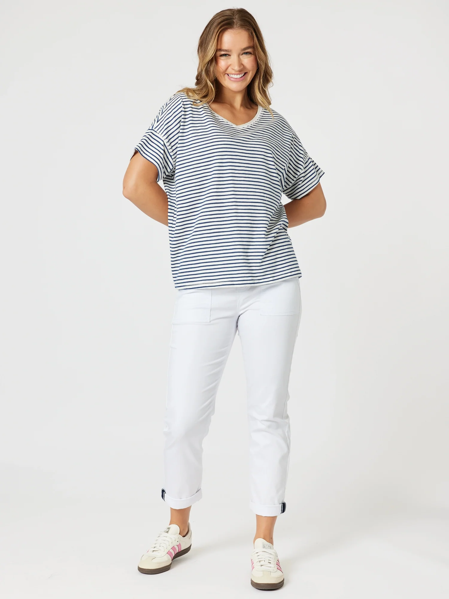 New Isabella Pant - White