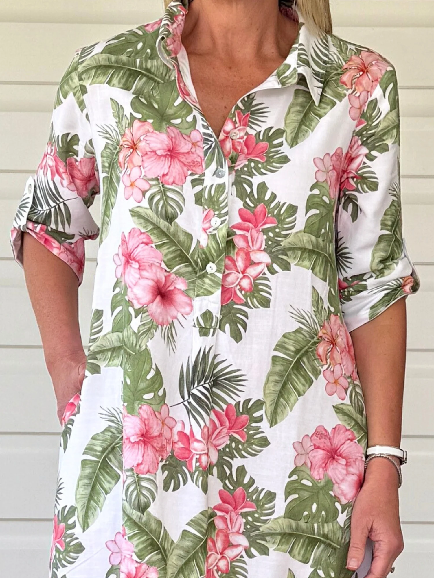 Caledonia Floral Print Dress - Multi