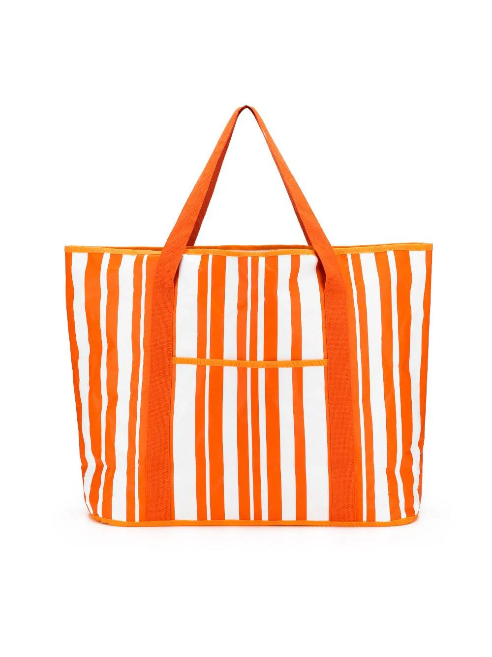 Sabbia Beach Bag Large - Orange Stripe