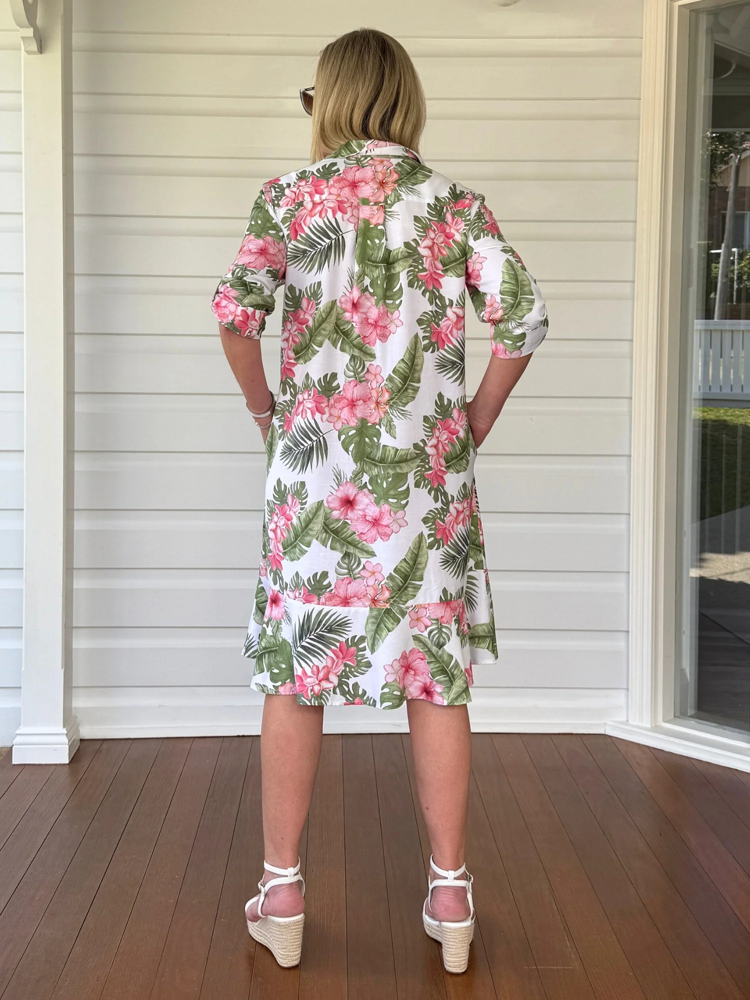 Caledonia Floral Print Dress - Multi