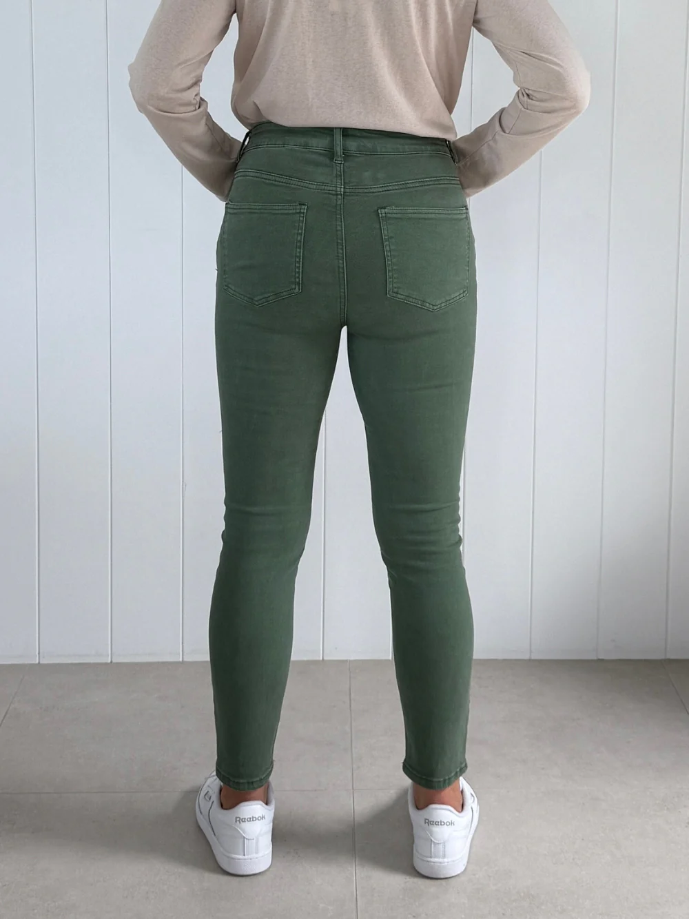 All That Jazz Applique Jean - Khaki