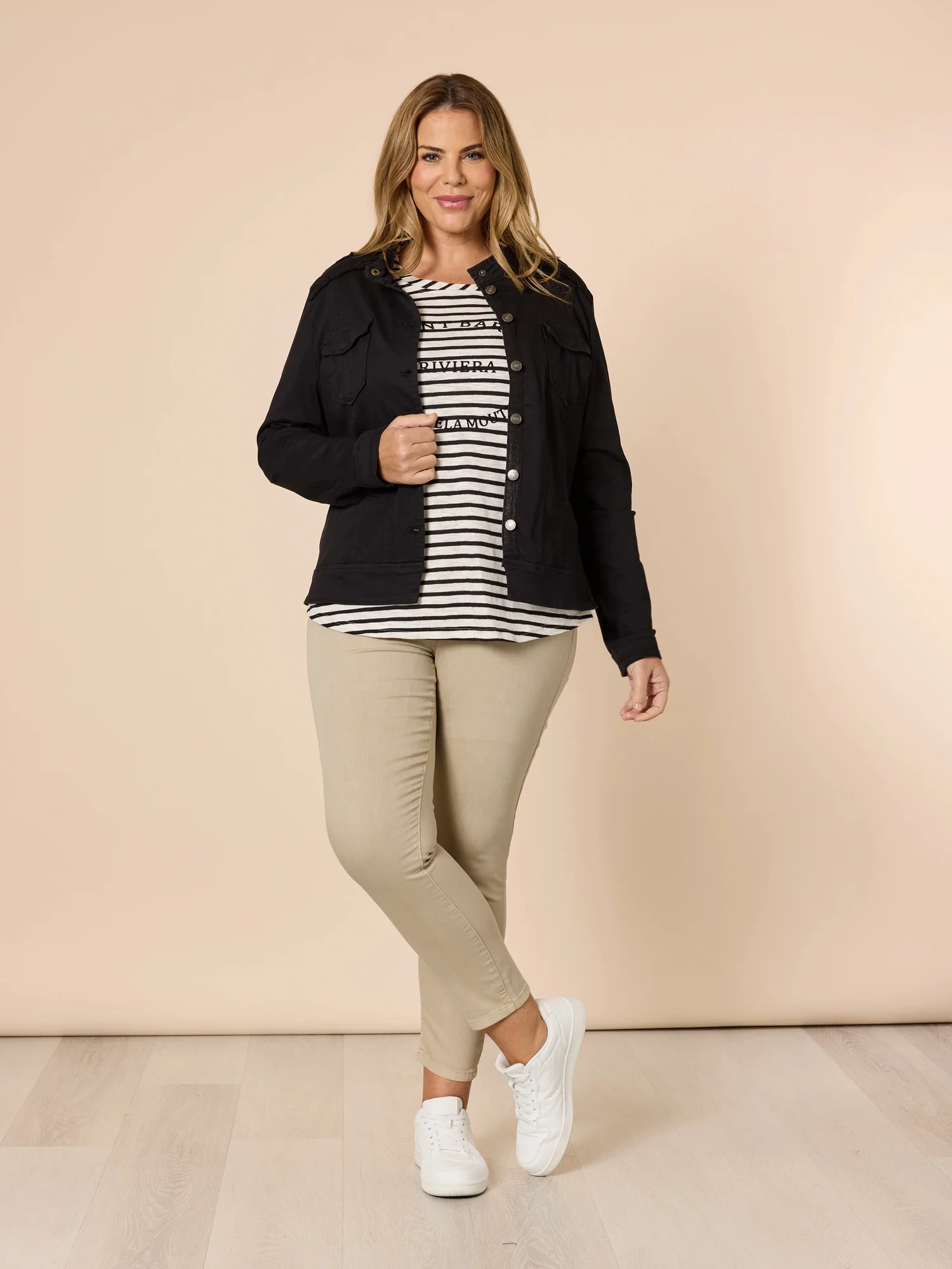 Chicago Slim Leg Jean - Natural