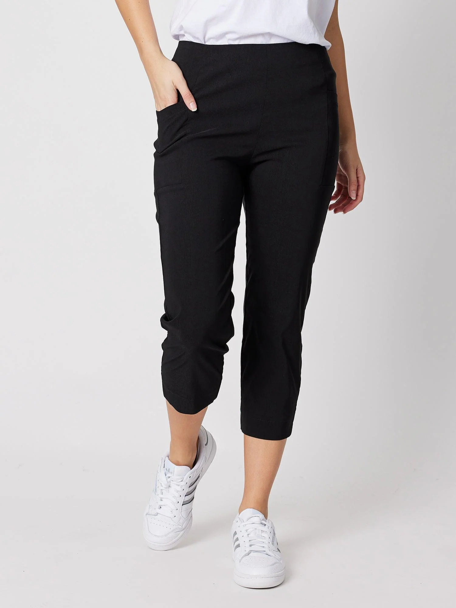 Zara Stretch Pant - Black