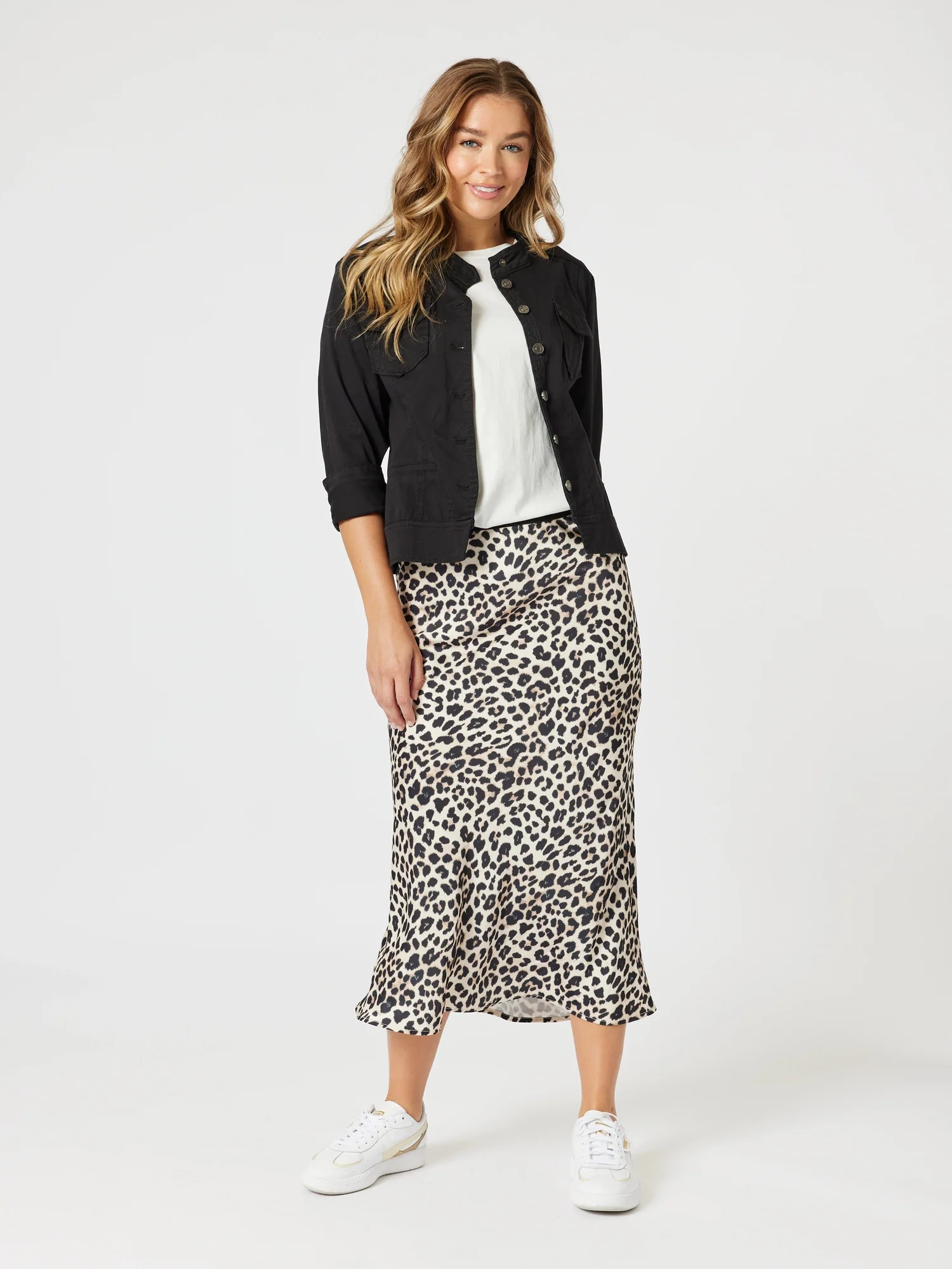 Caffe Print T-Shirt - Ivory