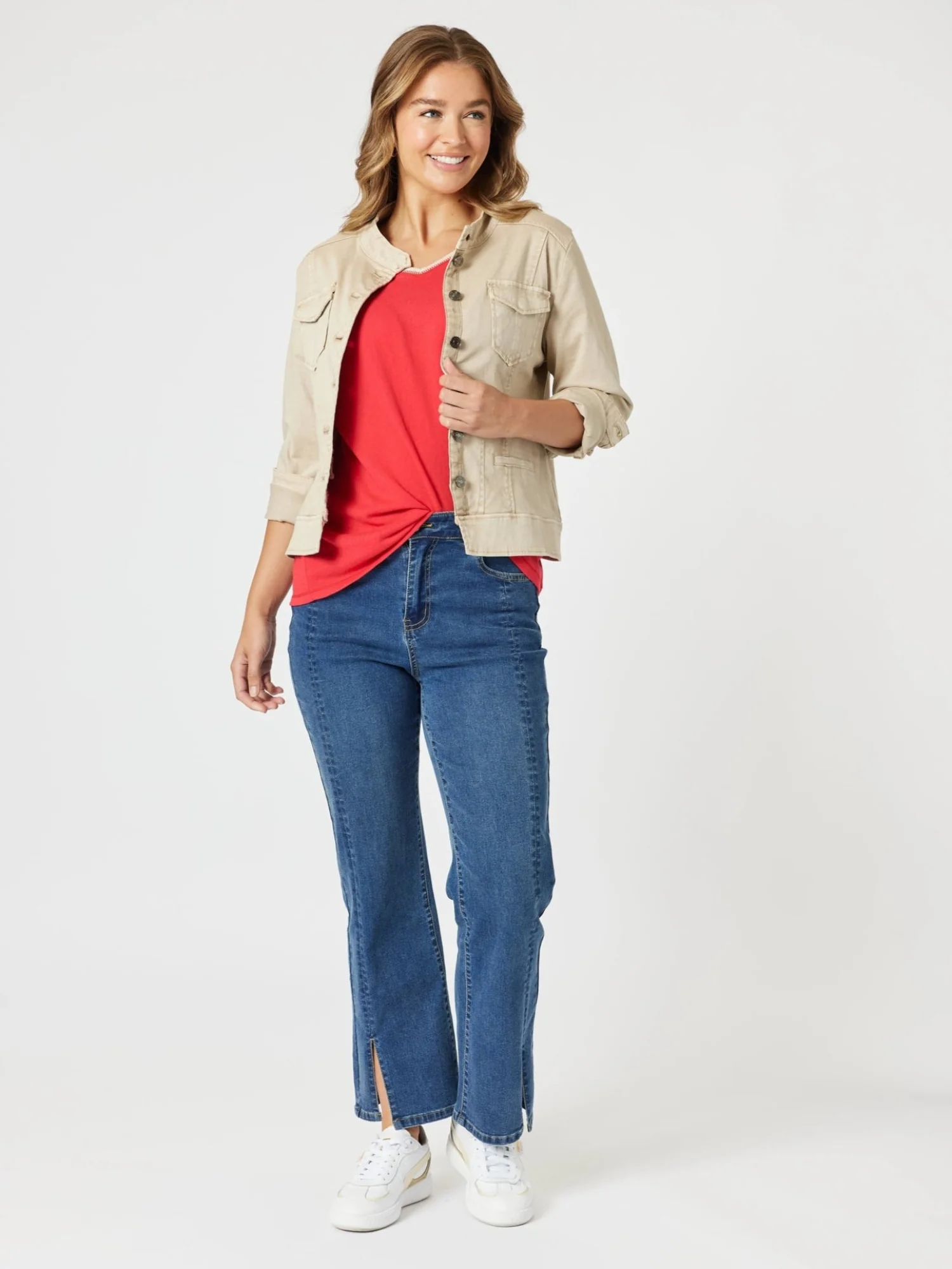 Maggie Denim Jacket - Natural