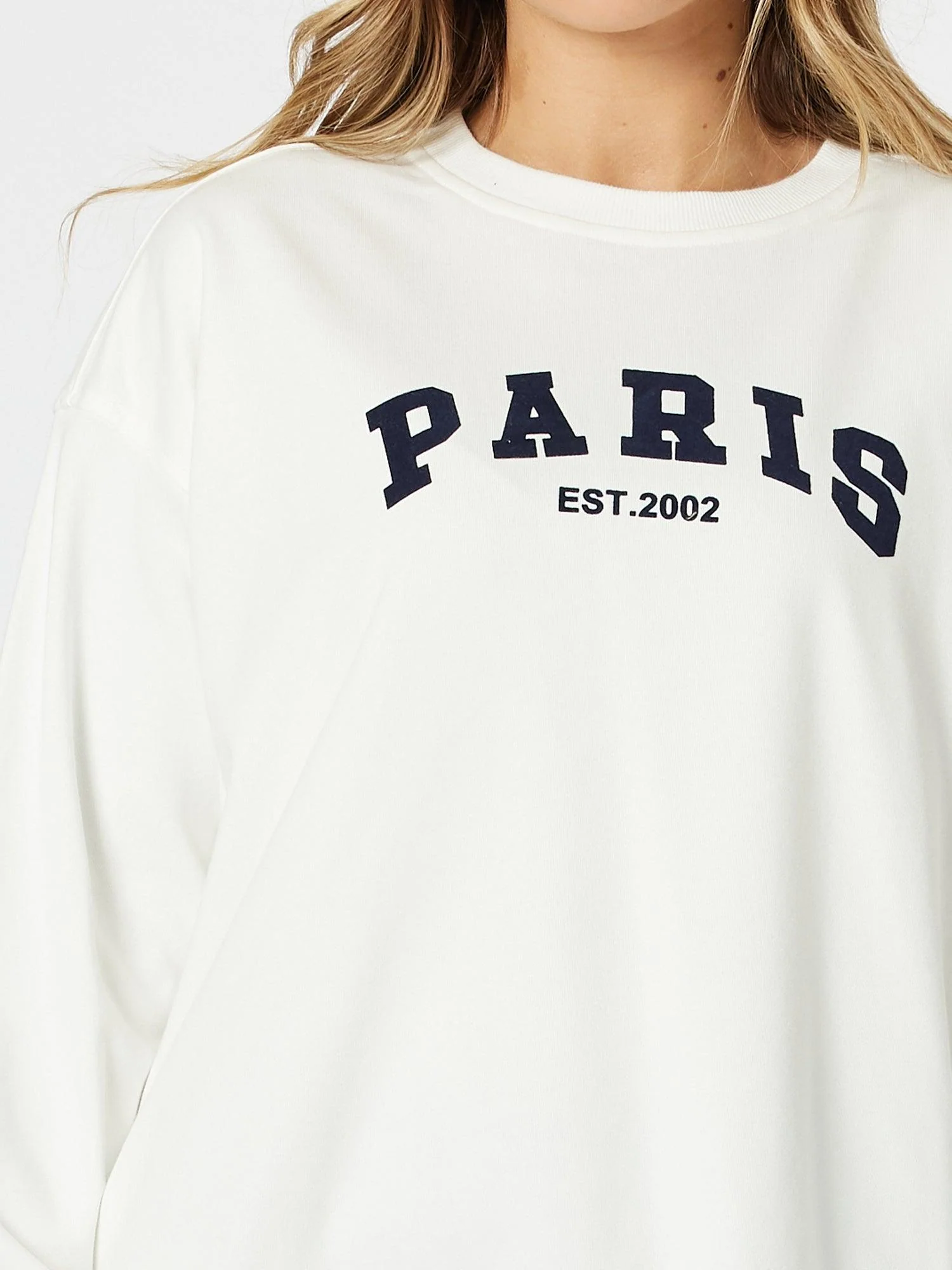Paris Sweatshirt - White