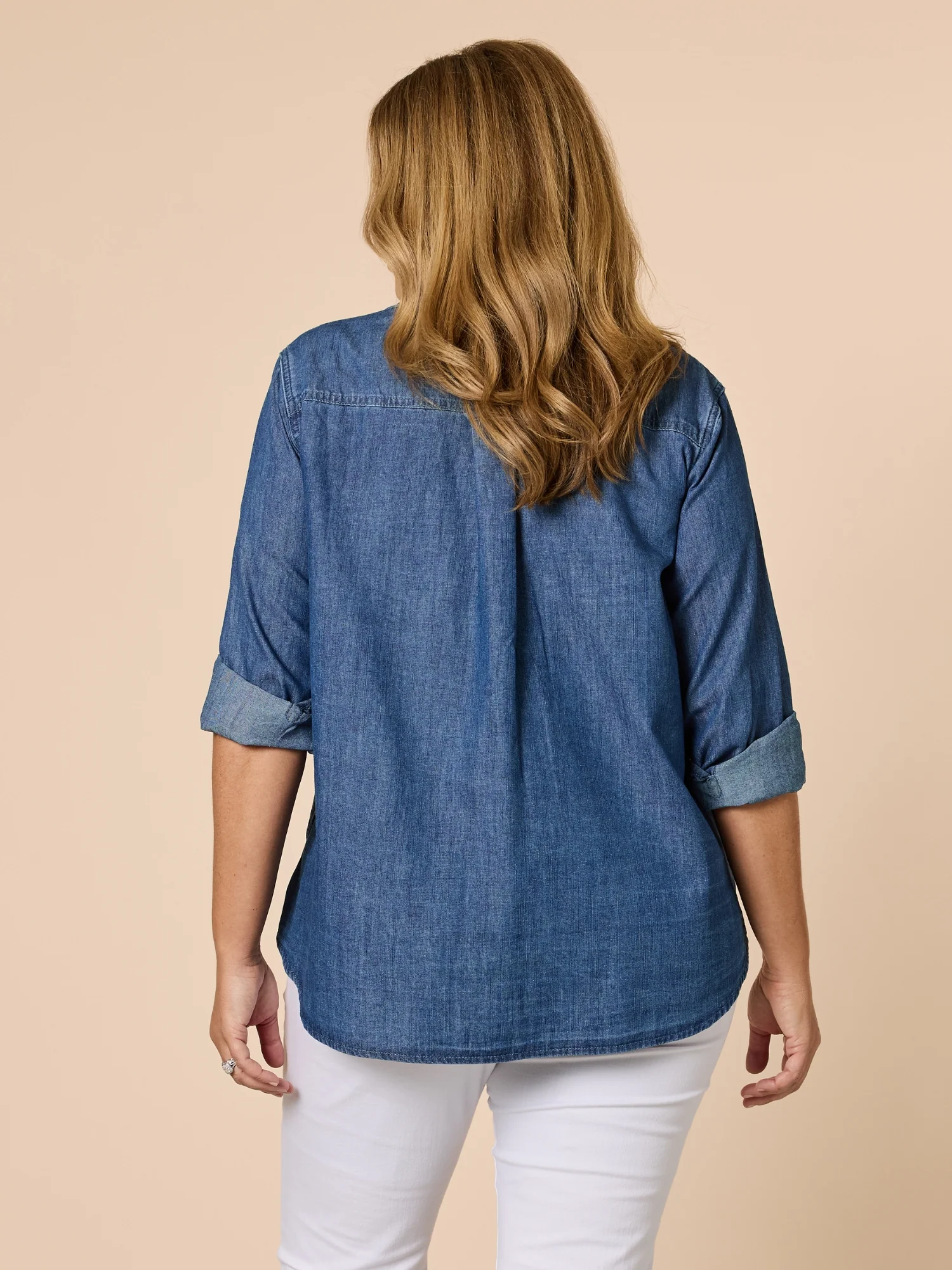 Sophie Soft Denim Shirt - Denim