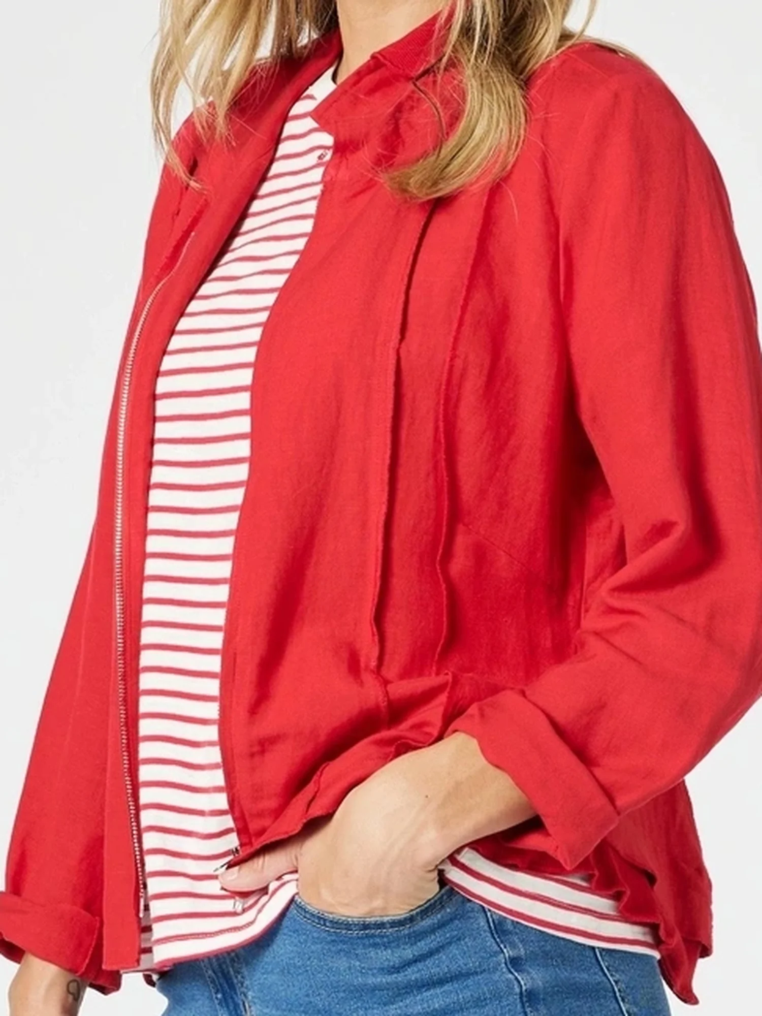 Lino Le Marais Jacket - Red