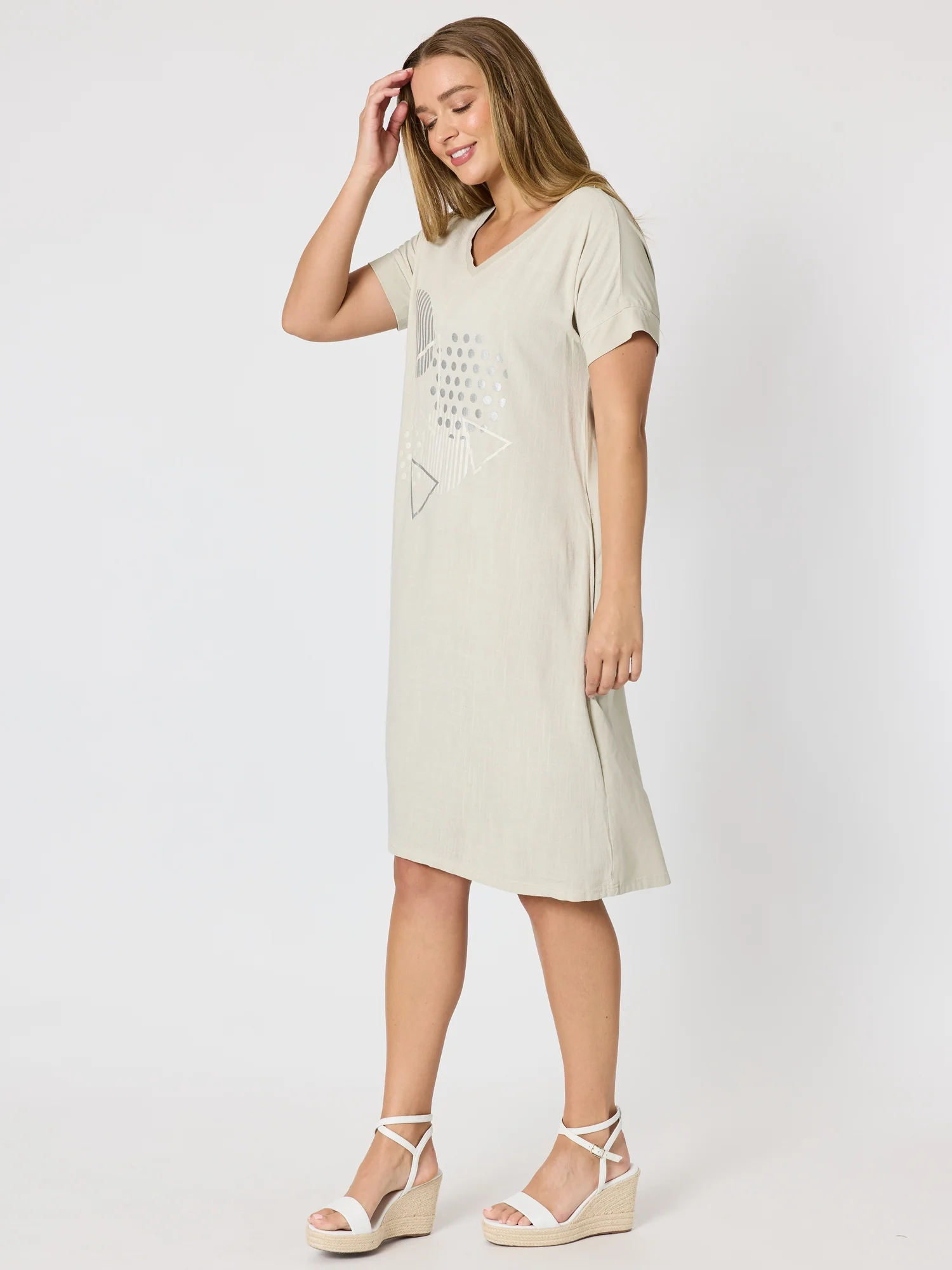 The Elements Dress - Natural