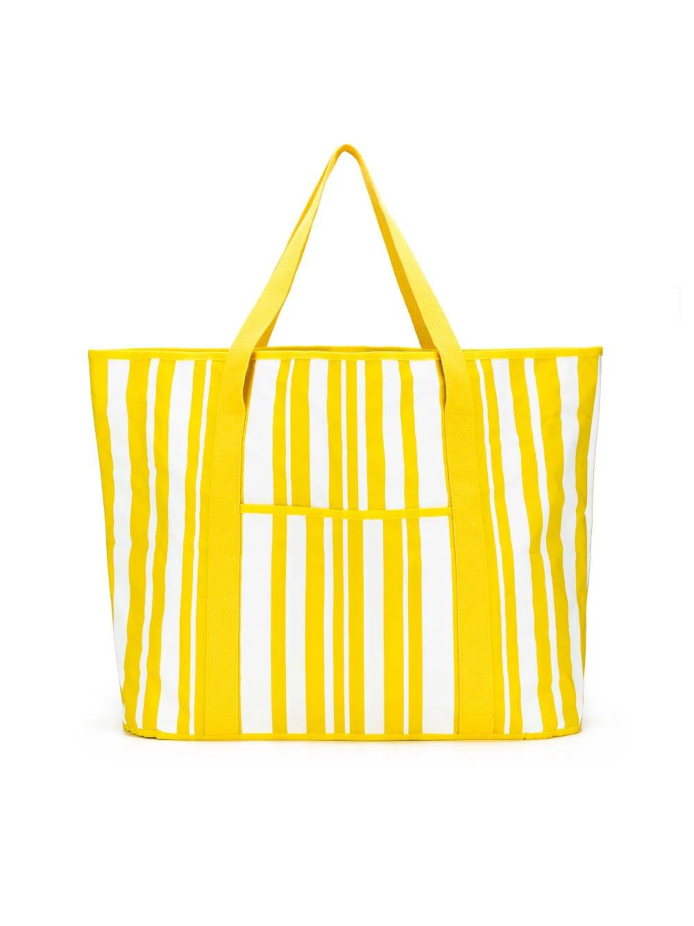 Sabbia Beach Bag Large - Yellow Stripe