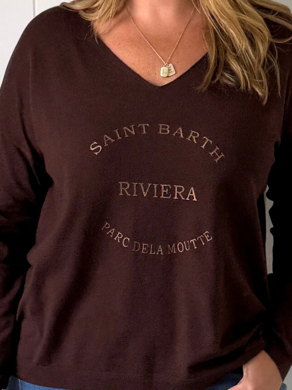 Saint Barth Knit - Chocolate