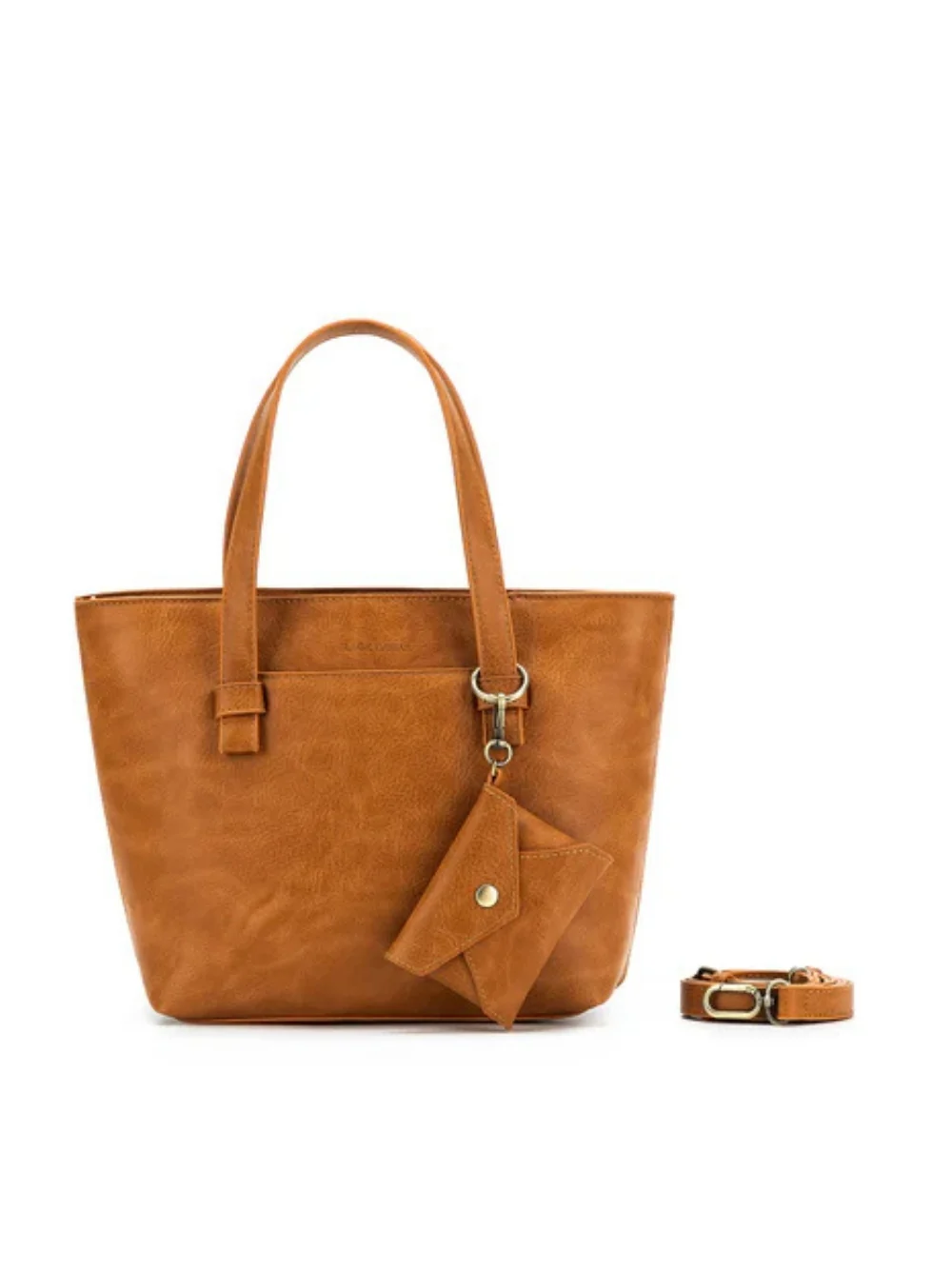 Antoinette Tan 3 Piece Handbag Set - Tan