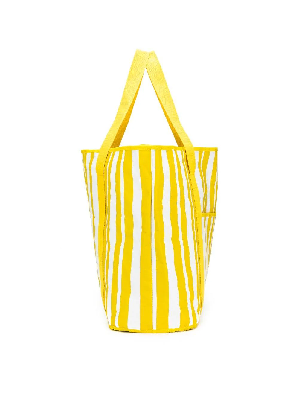 Sabbia Beach Bag Large - Yellow Stripe