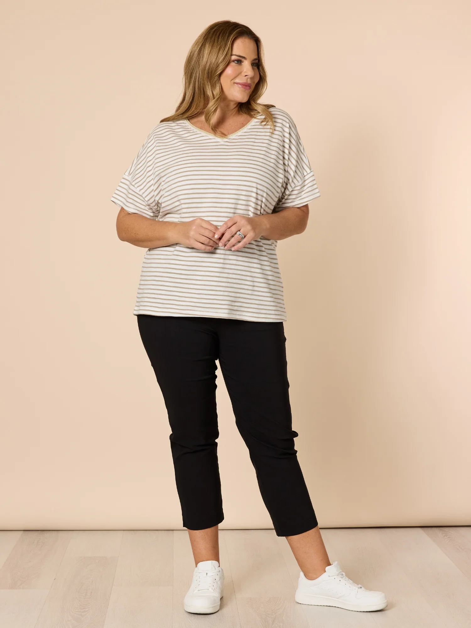 Zara Stretch Pant - Black