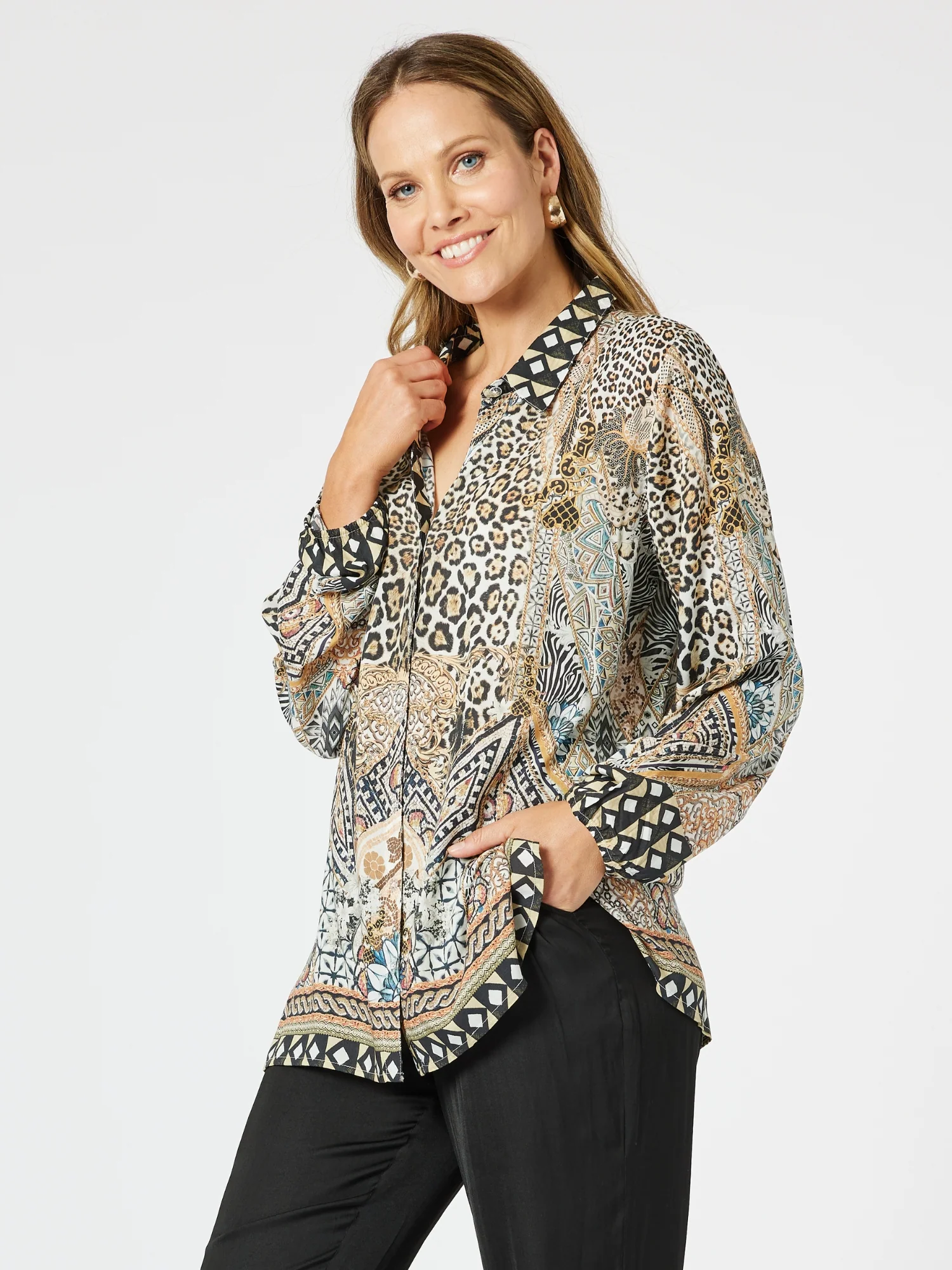 Emerson Animal Print Shirt - Animal