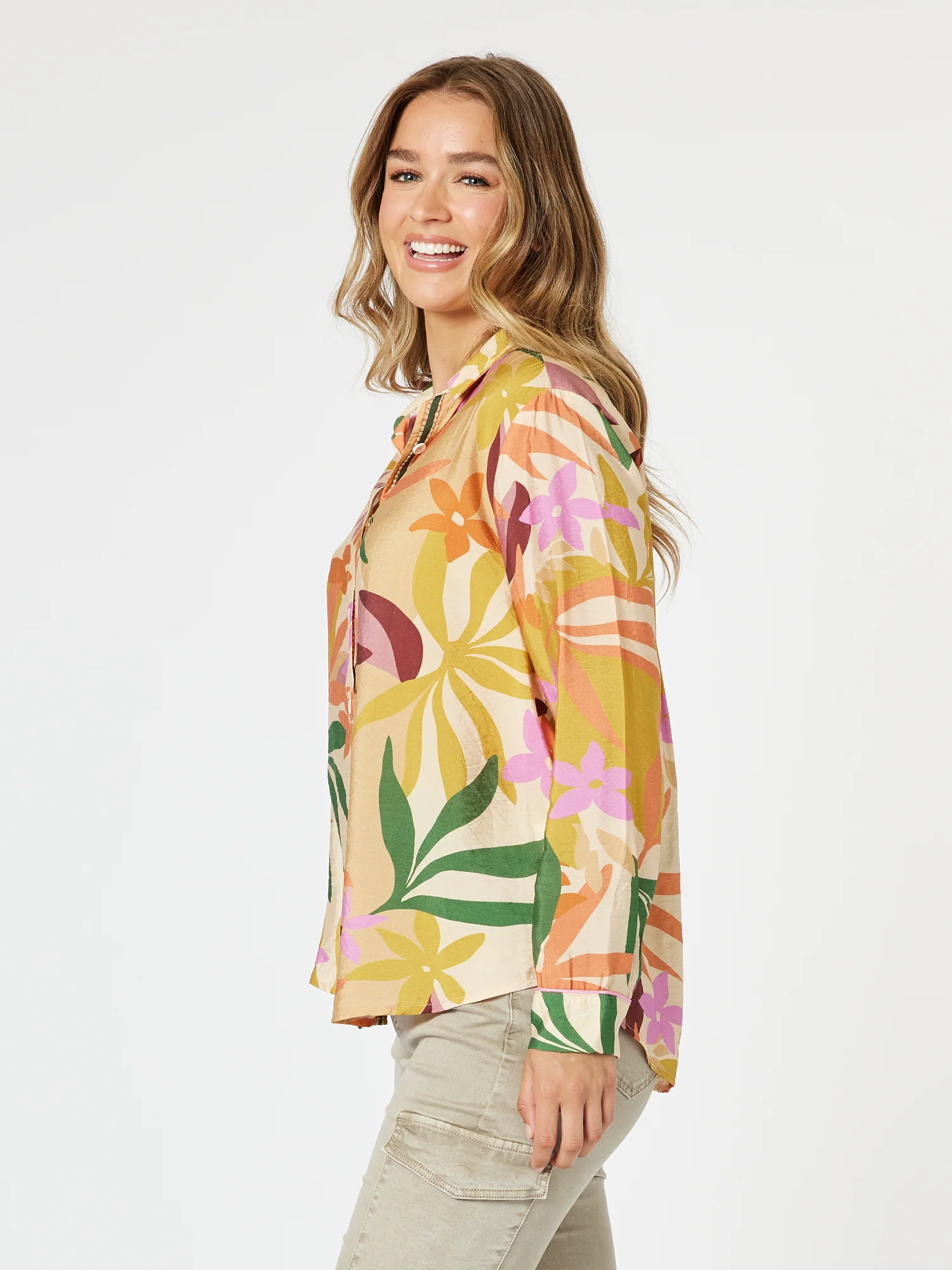 Promenade Floral Print Shirt - Multi
