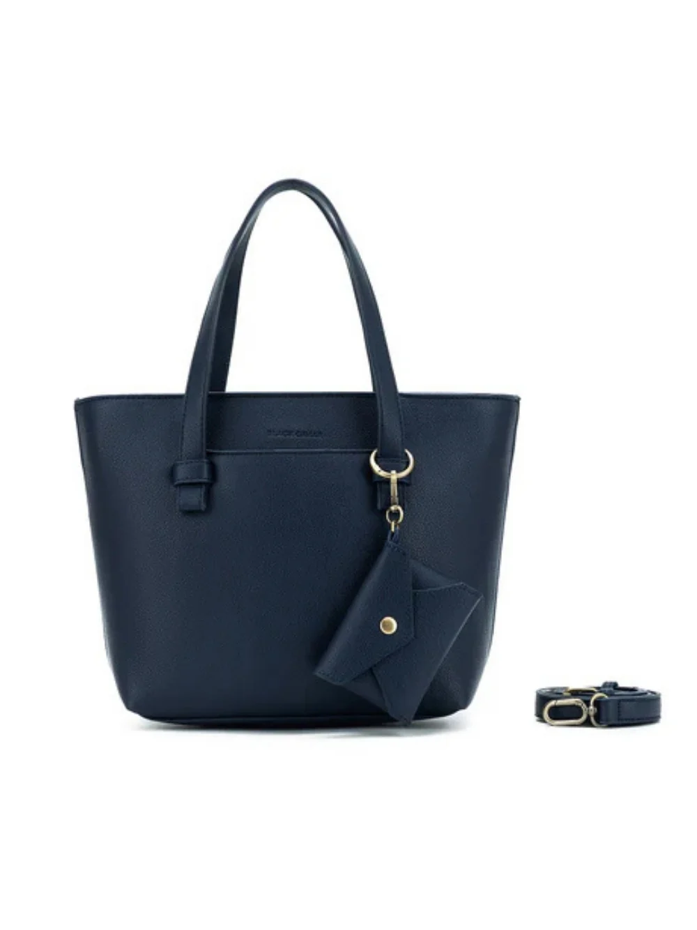 Antoinette Navy 3 Piece Handbag Set - Navy