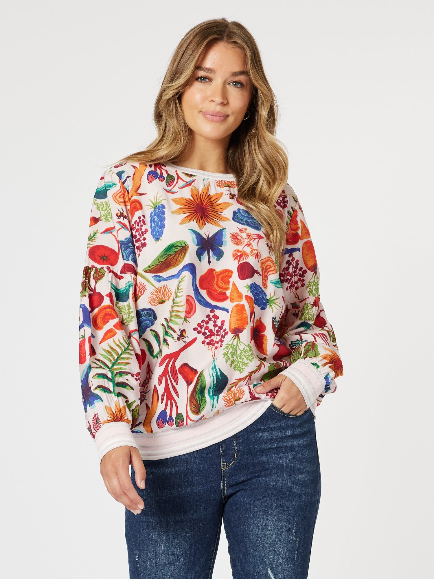 Rio Floral Print Top - Multi