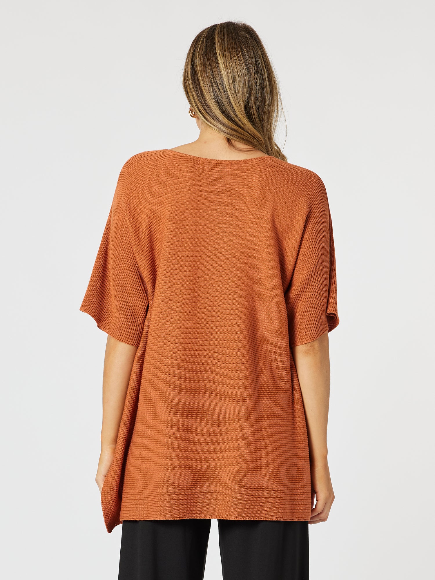 Relax Rib Knit - Spice