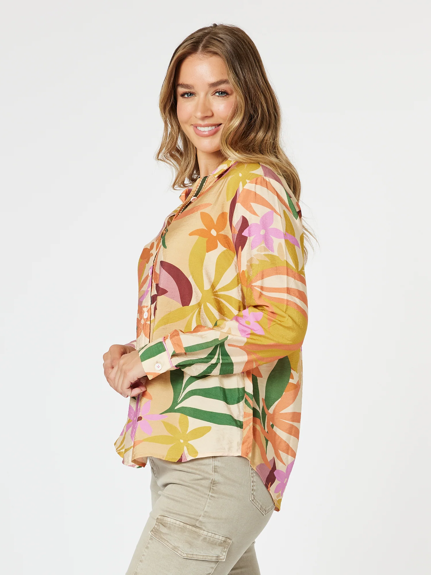 Promenade Floral Print Shirt - Multi