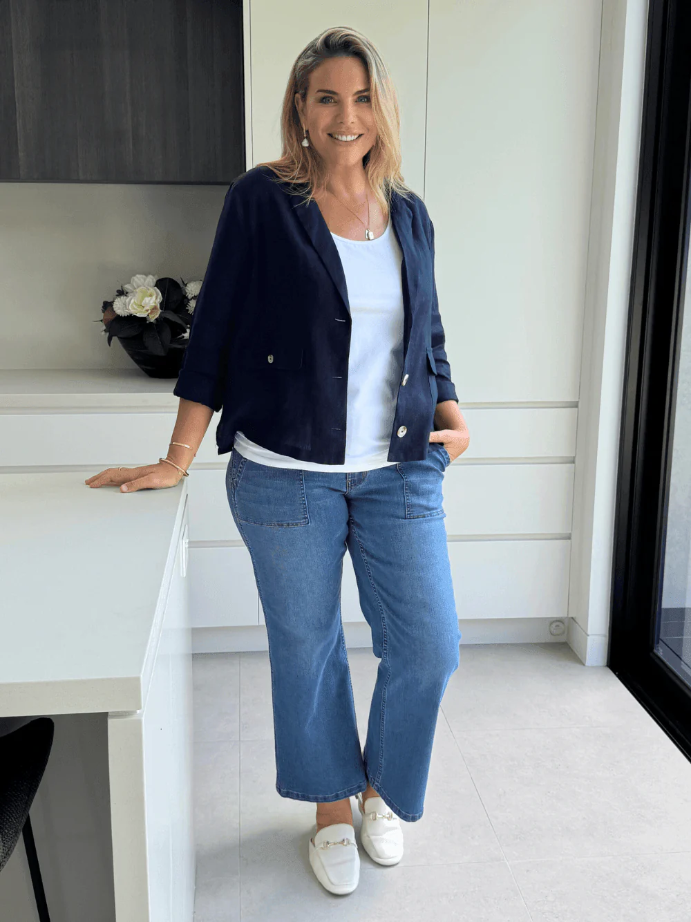 Basic Cotton Camisole - White