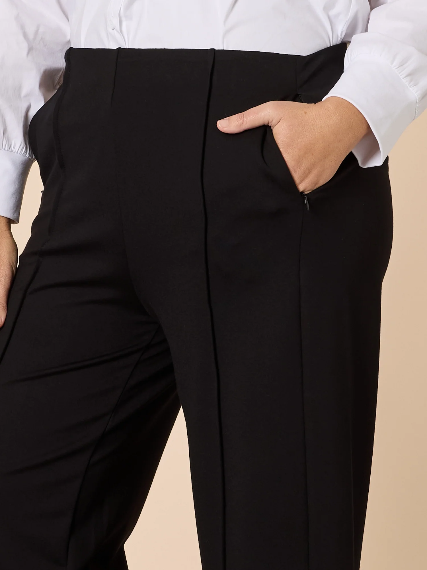 Miranda Wide Leg Pant - Black