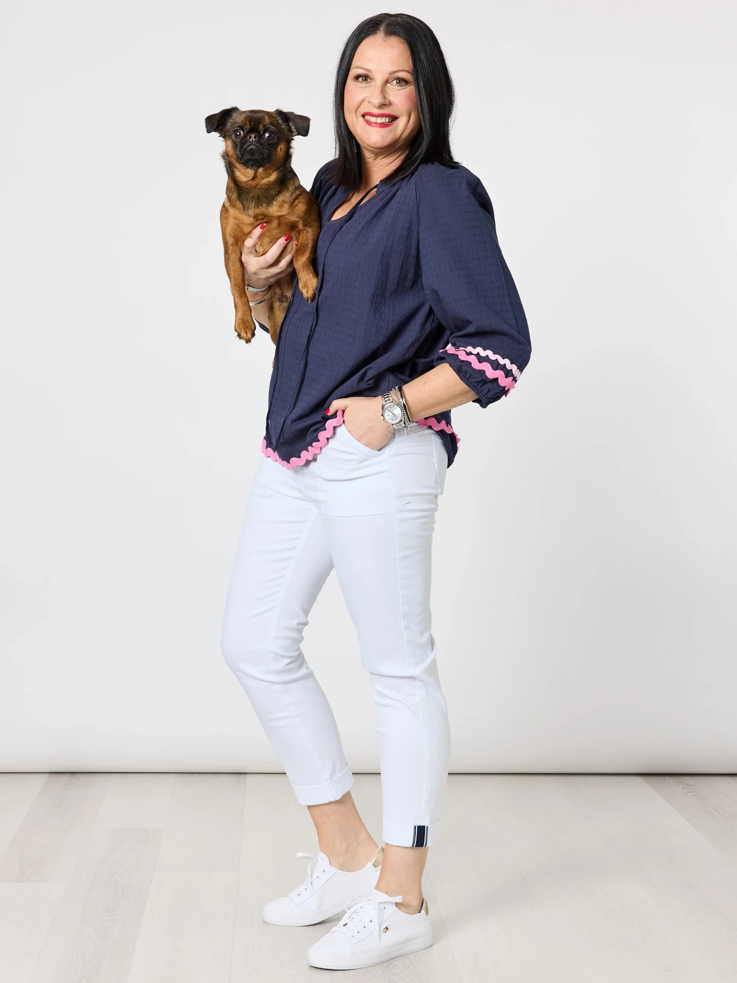 New Isabella Pant - White