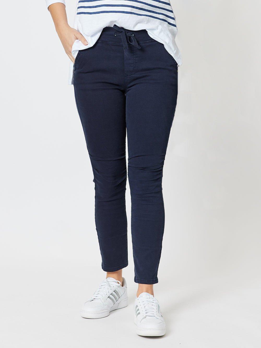 London Stretch Jogger Jean - Navy