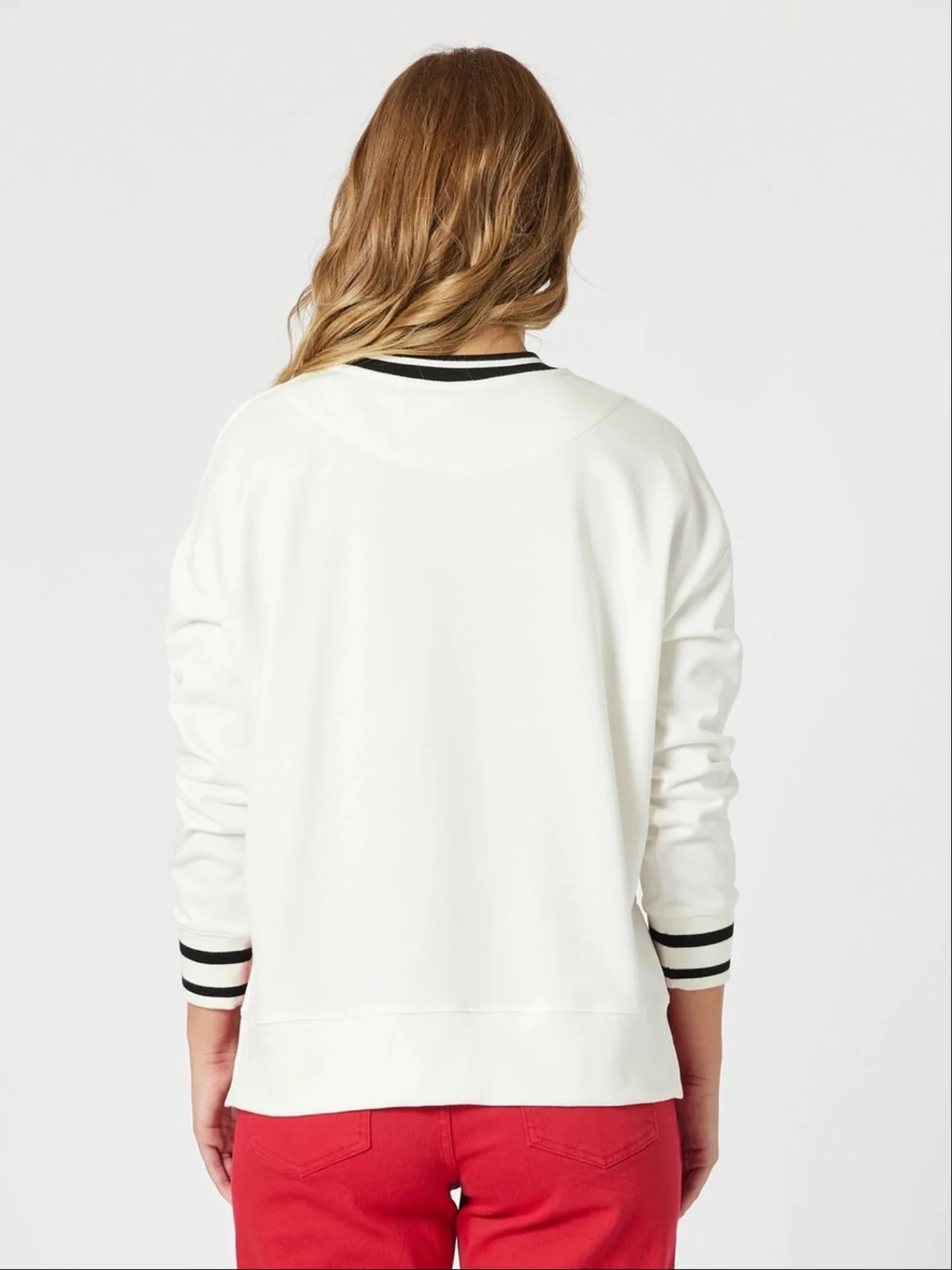 Le Marais Print Sweatshirt - Ivory