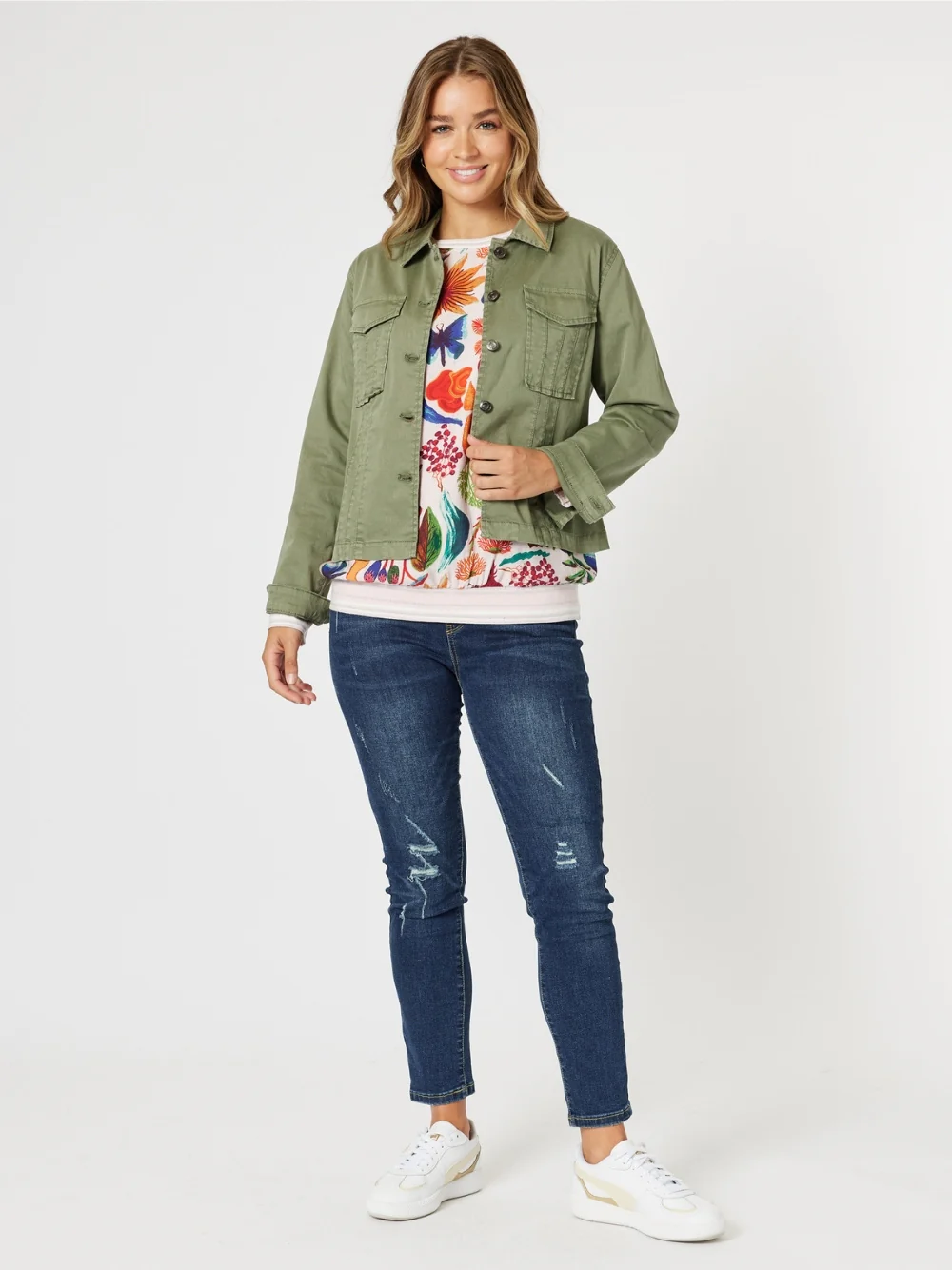 Rio Floral Print Top - Multi