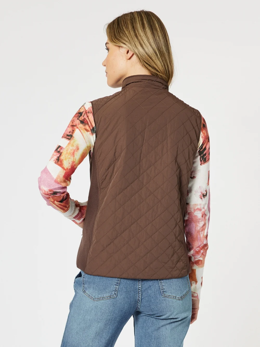 Brighton Puffer Vest - Chocolate