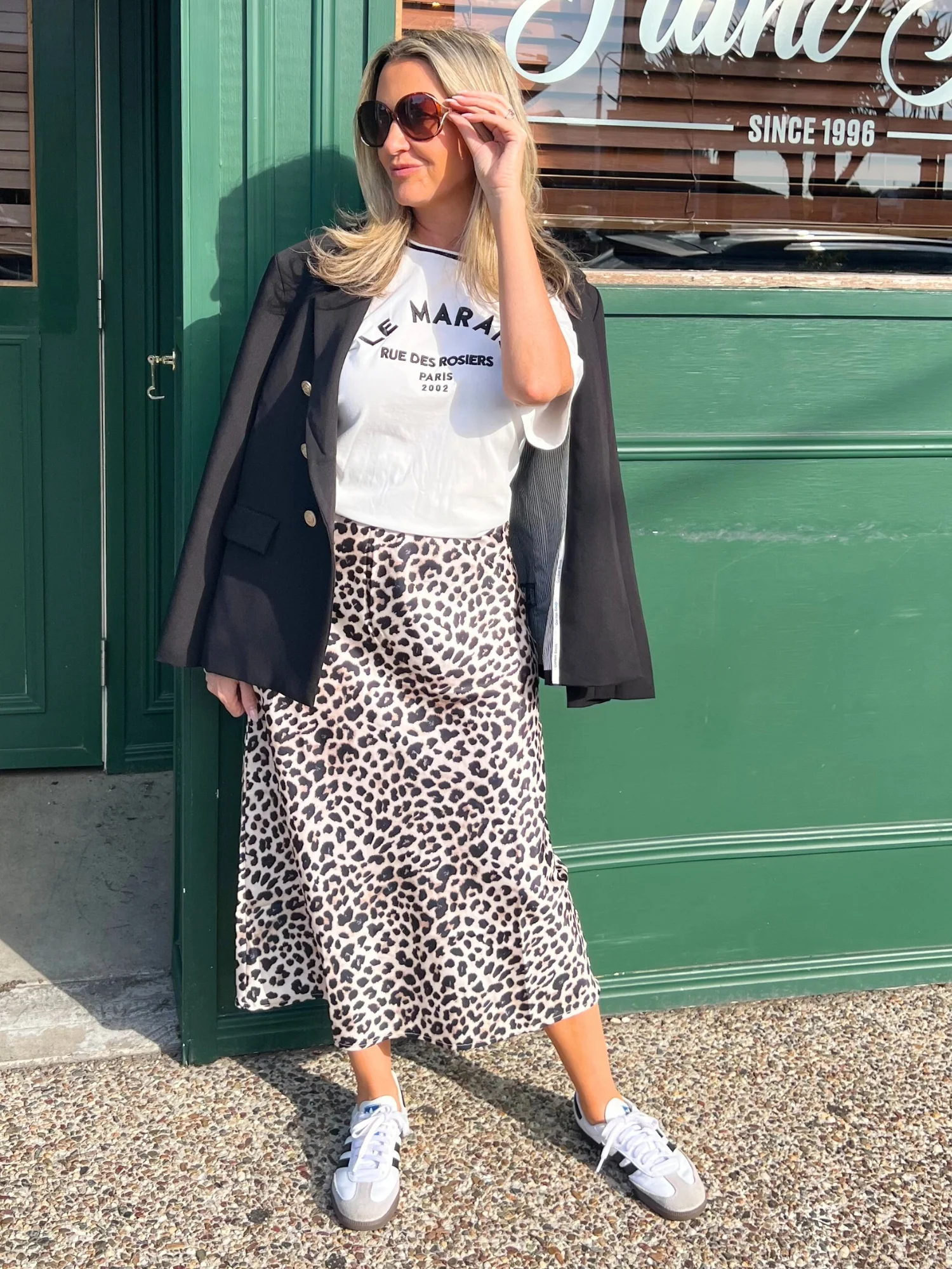 Le Marais Print Skirt - Animal