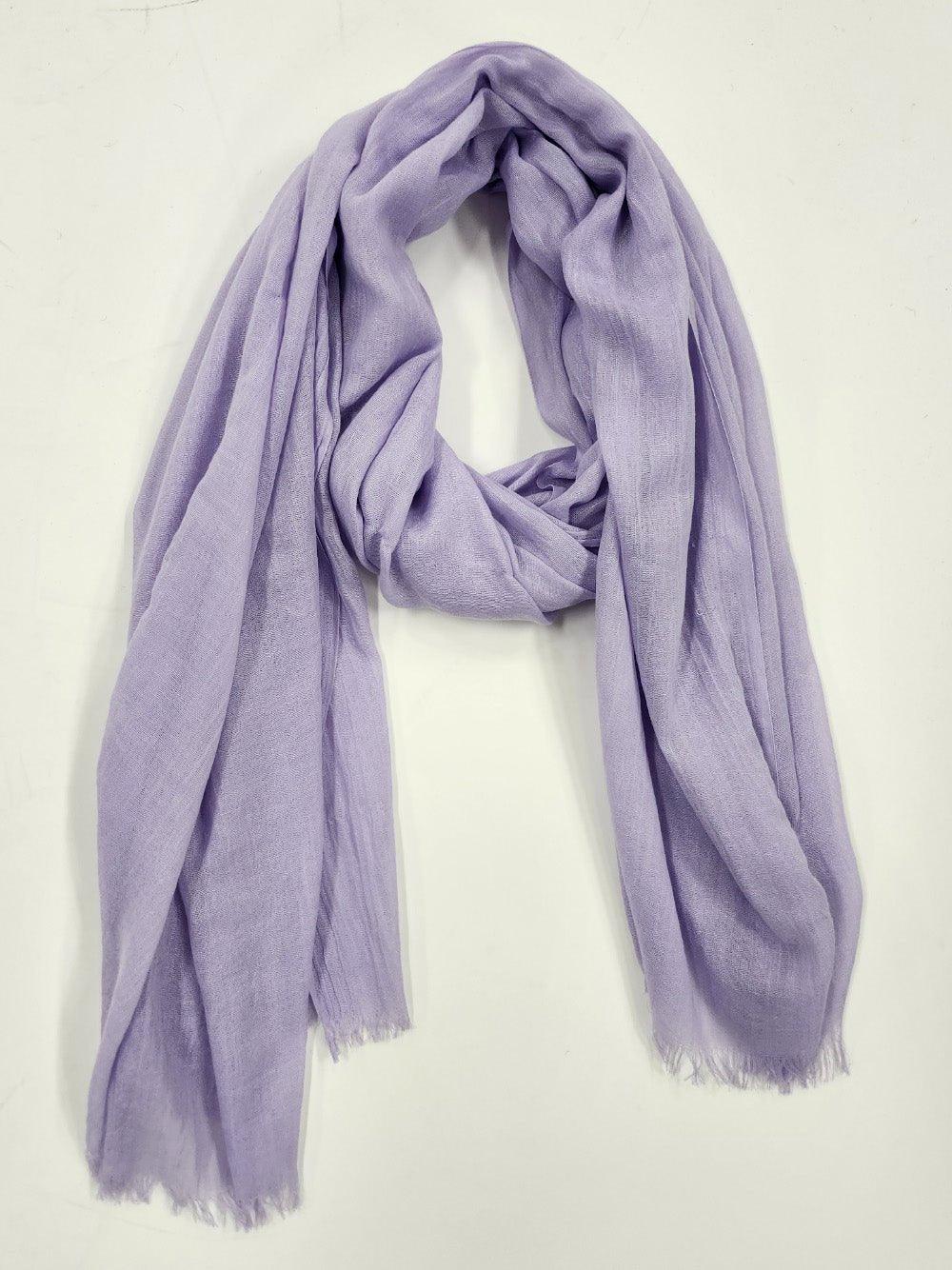 Plain Scarf - Lilac