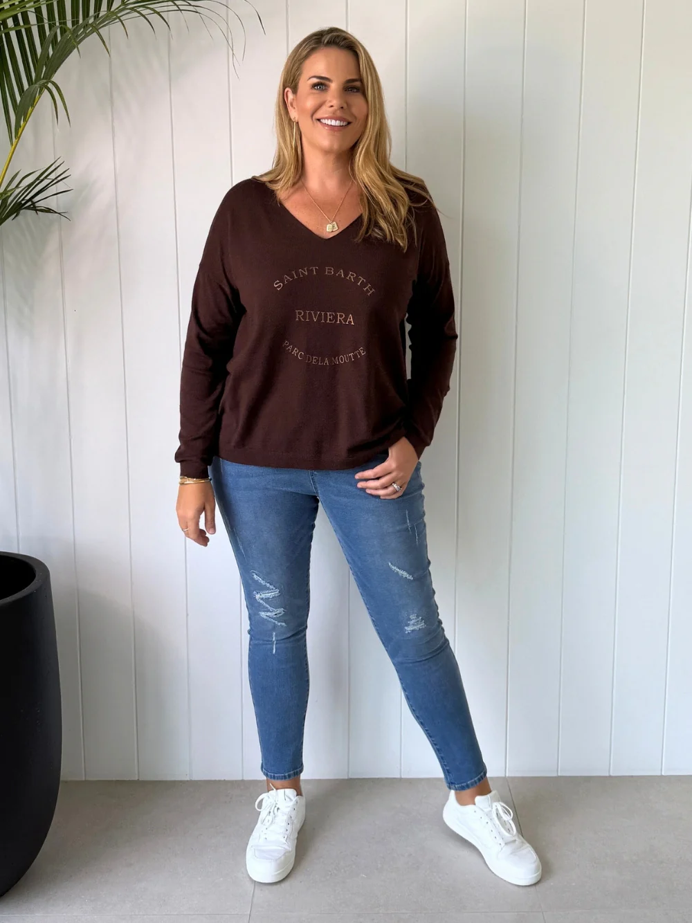 Saint Barth Knit - Chocolate