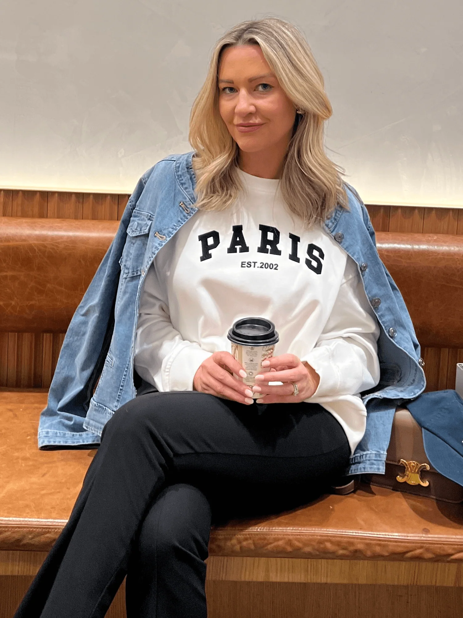 Paris Sweatshirt - White