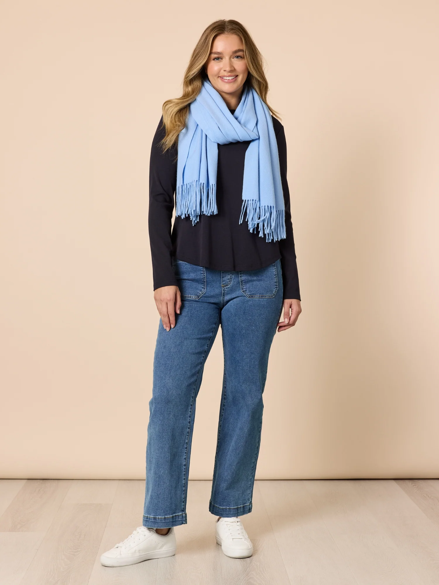 Cosy Scarf - Blue