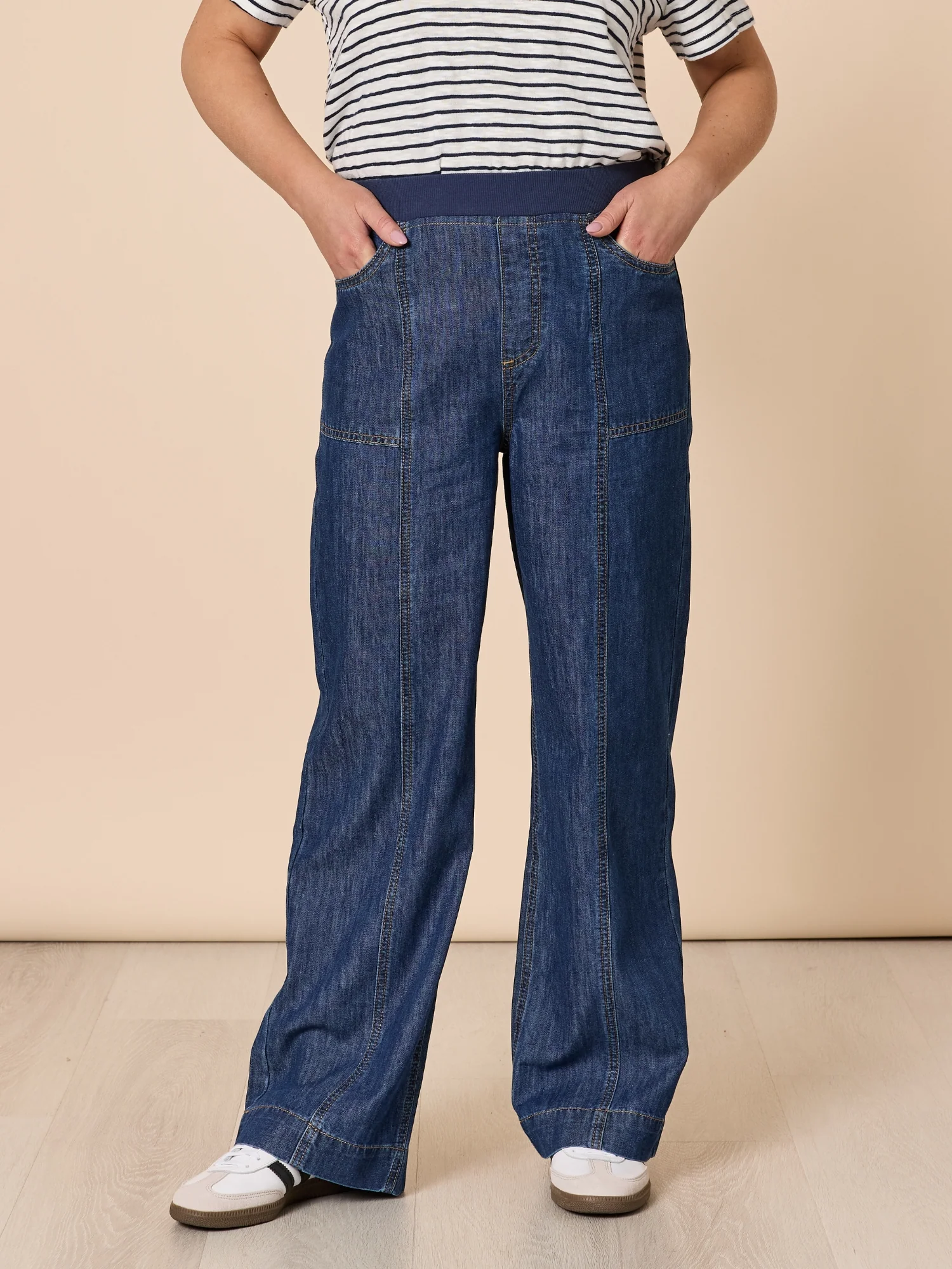 Charli Straight Leg Denim Jean - Denim