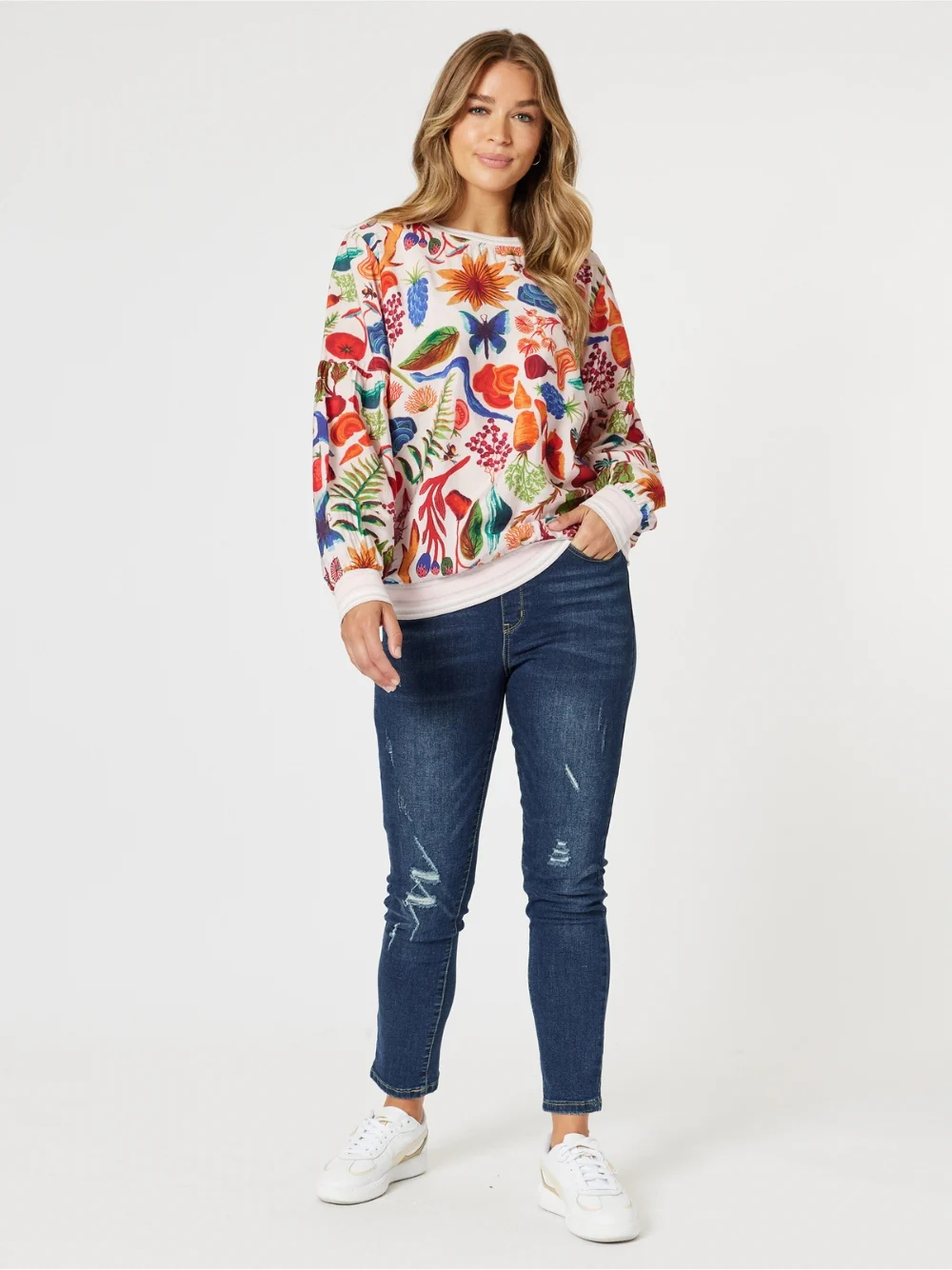Rio Floral Print Top - Multi