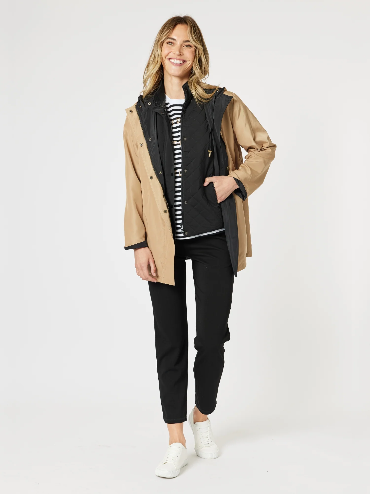 Brighton Puffer Vest - Black