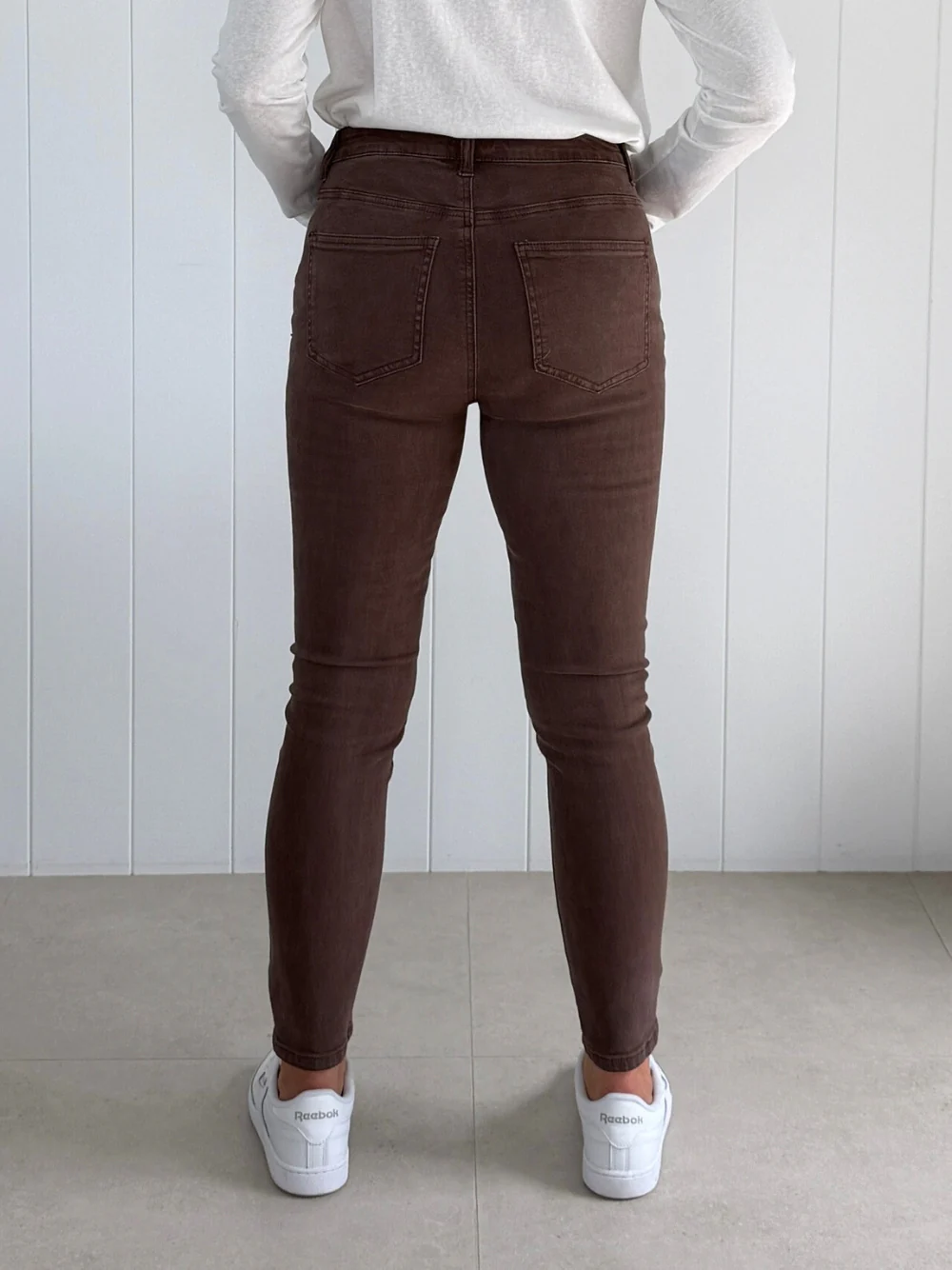 All That Jazz Applique Jean - Chocolate