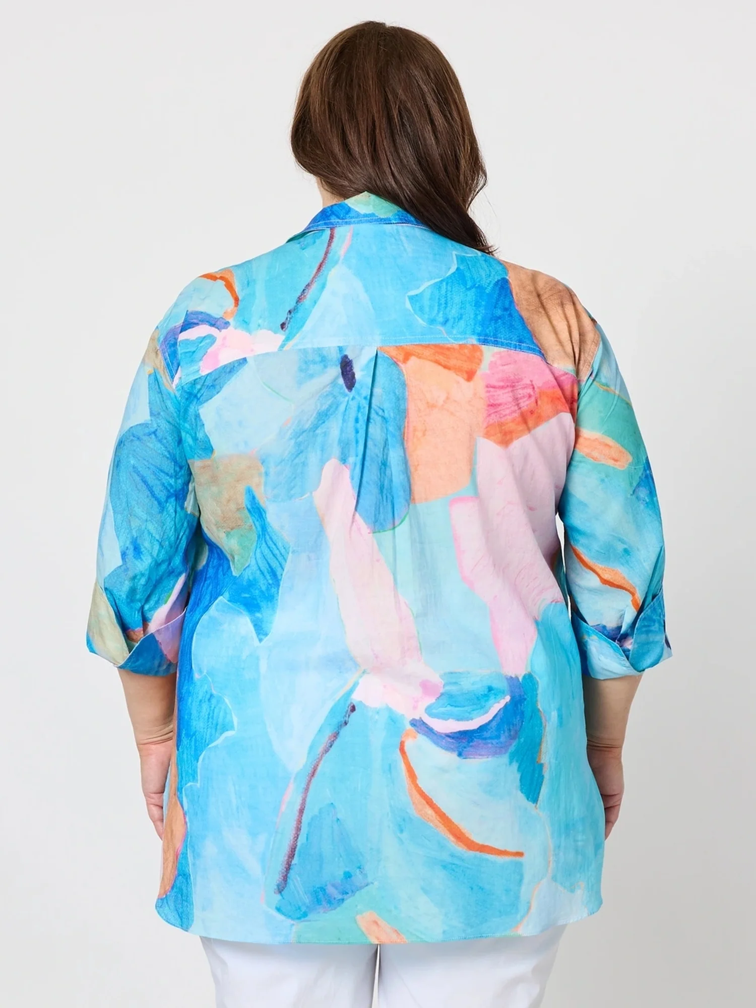 Grazia Mio Caro Print Shirt - Blue