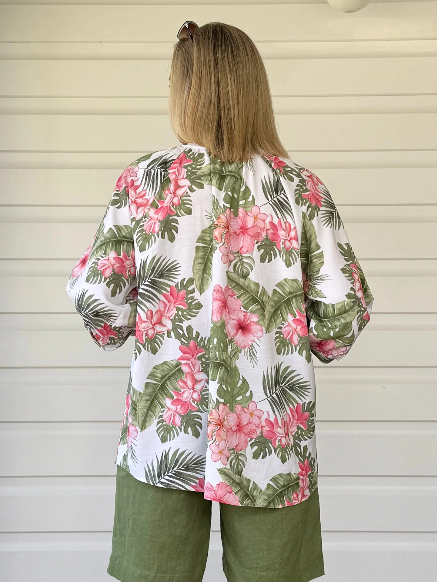 Caledonia Floral Print Top - Multi