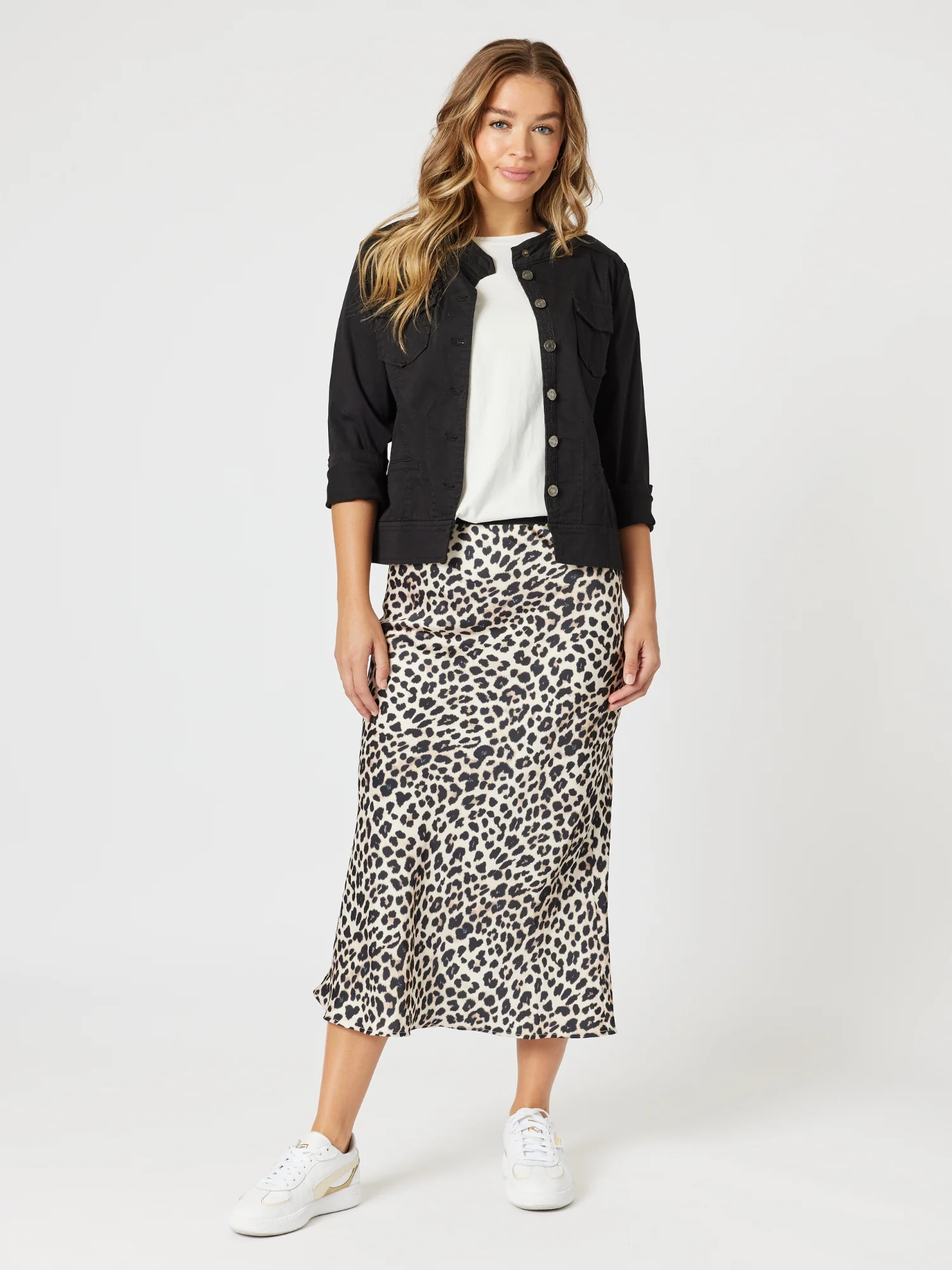 Maggie Denim Jacket - Black